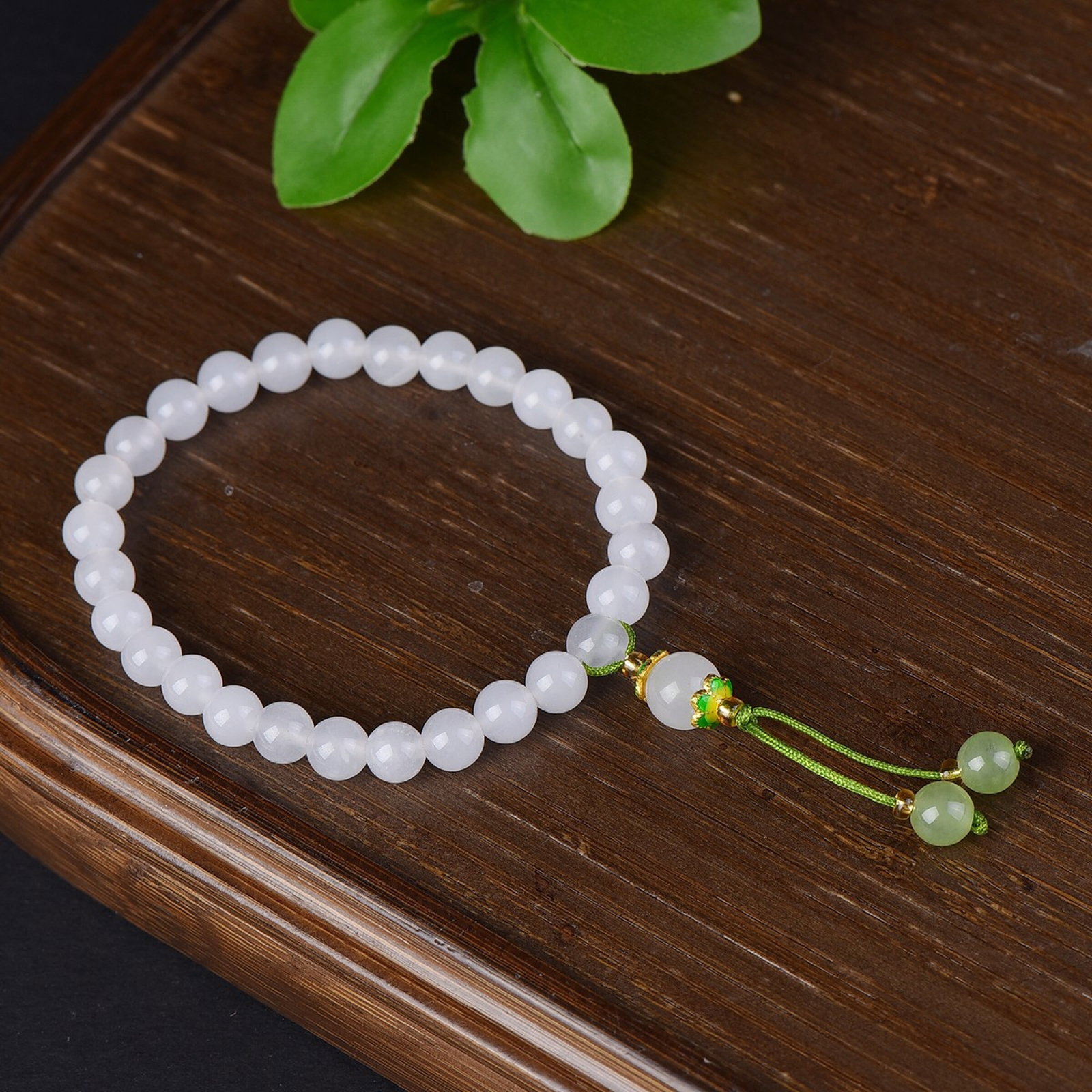 An Exquisite White Jade Bracelets - 4
