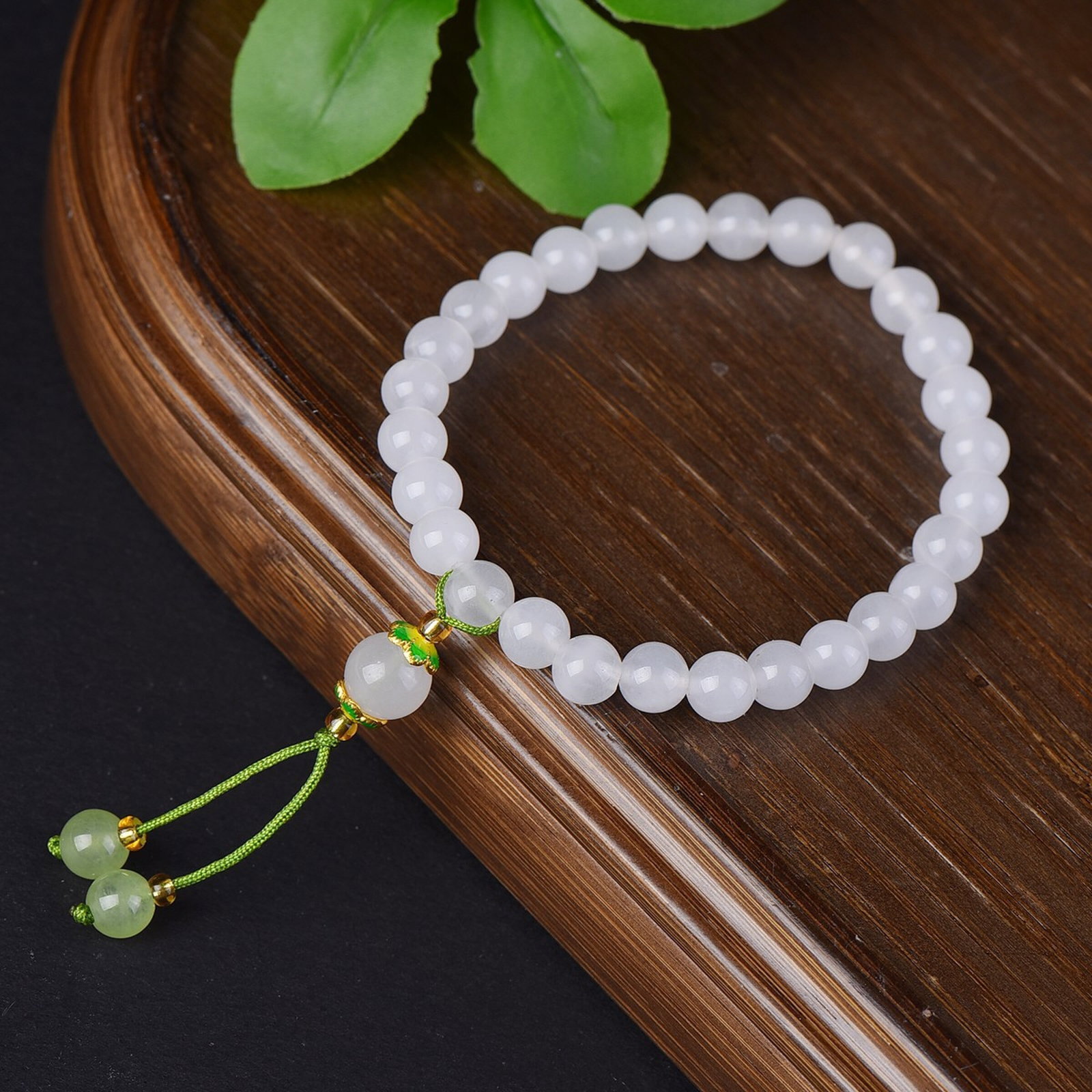 An Exquisite White Jade Bracelets - 5