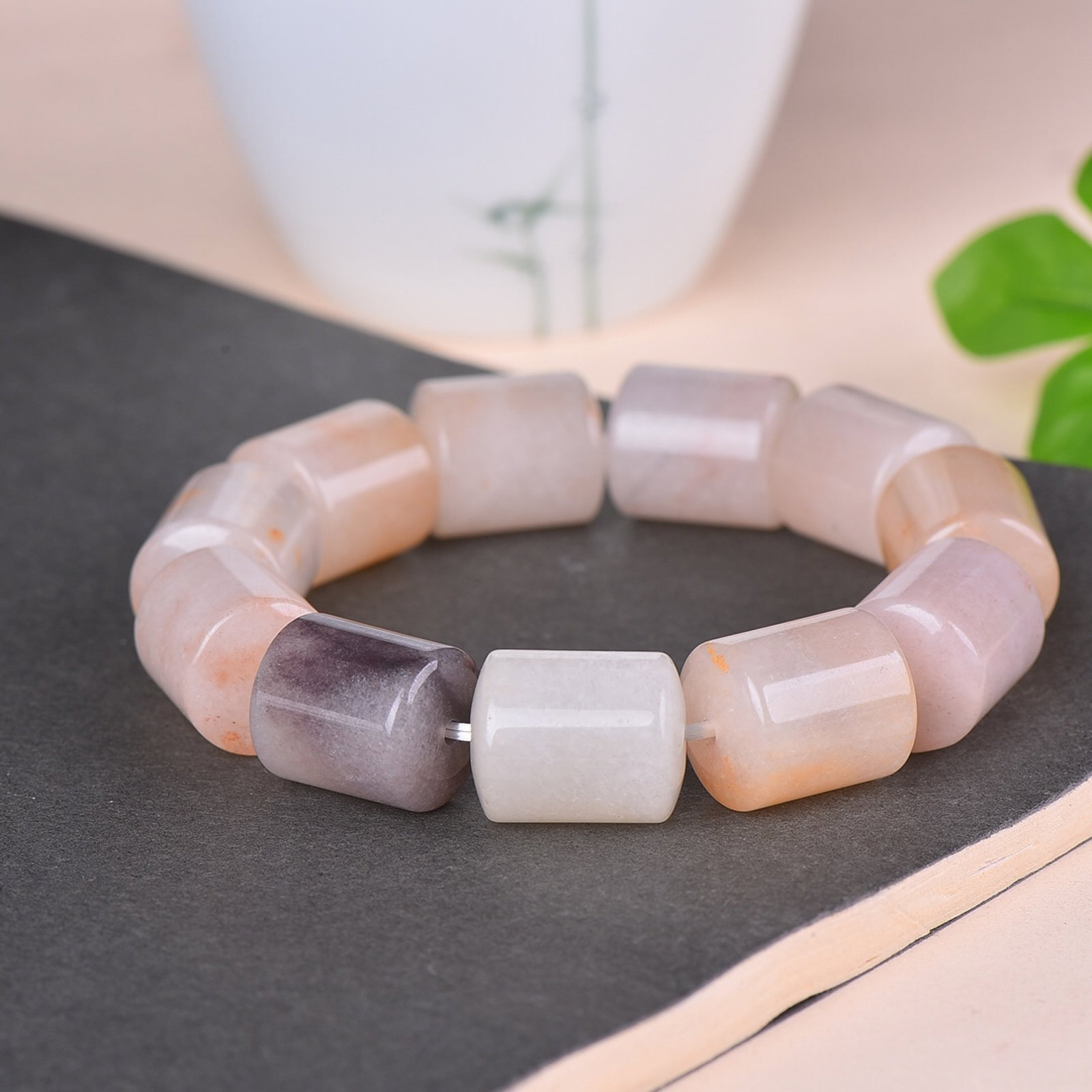 An Exquisite White Jade Bracelets - 3