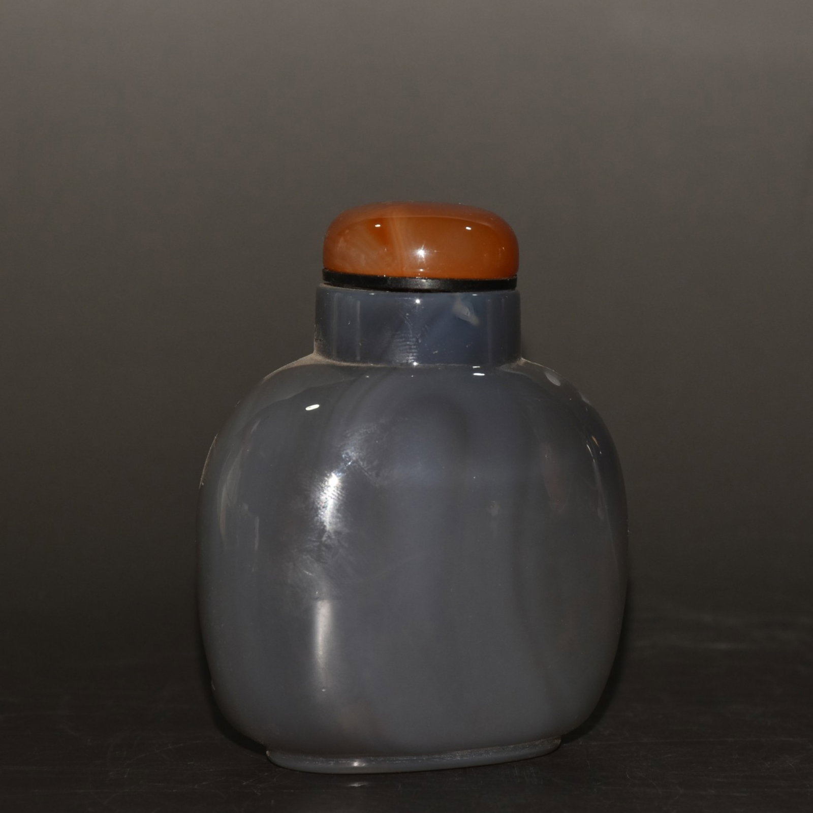 An Exquisite Agate Horse Pattern Snuff Bottle - 4
