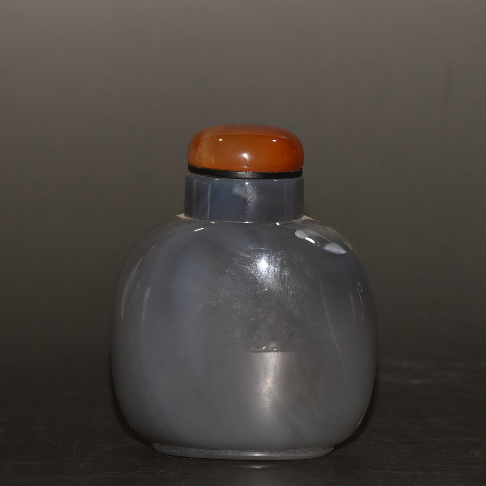 An Exquisite Agate Horse Pattern Snuff Bottle - 5