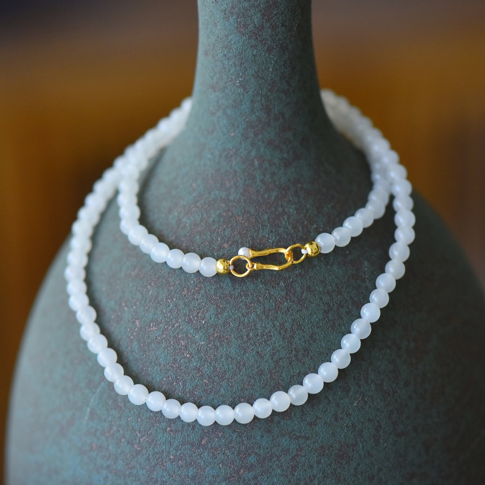 An Exquisite White Jade Bracelets - 5