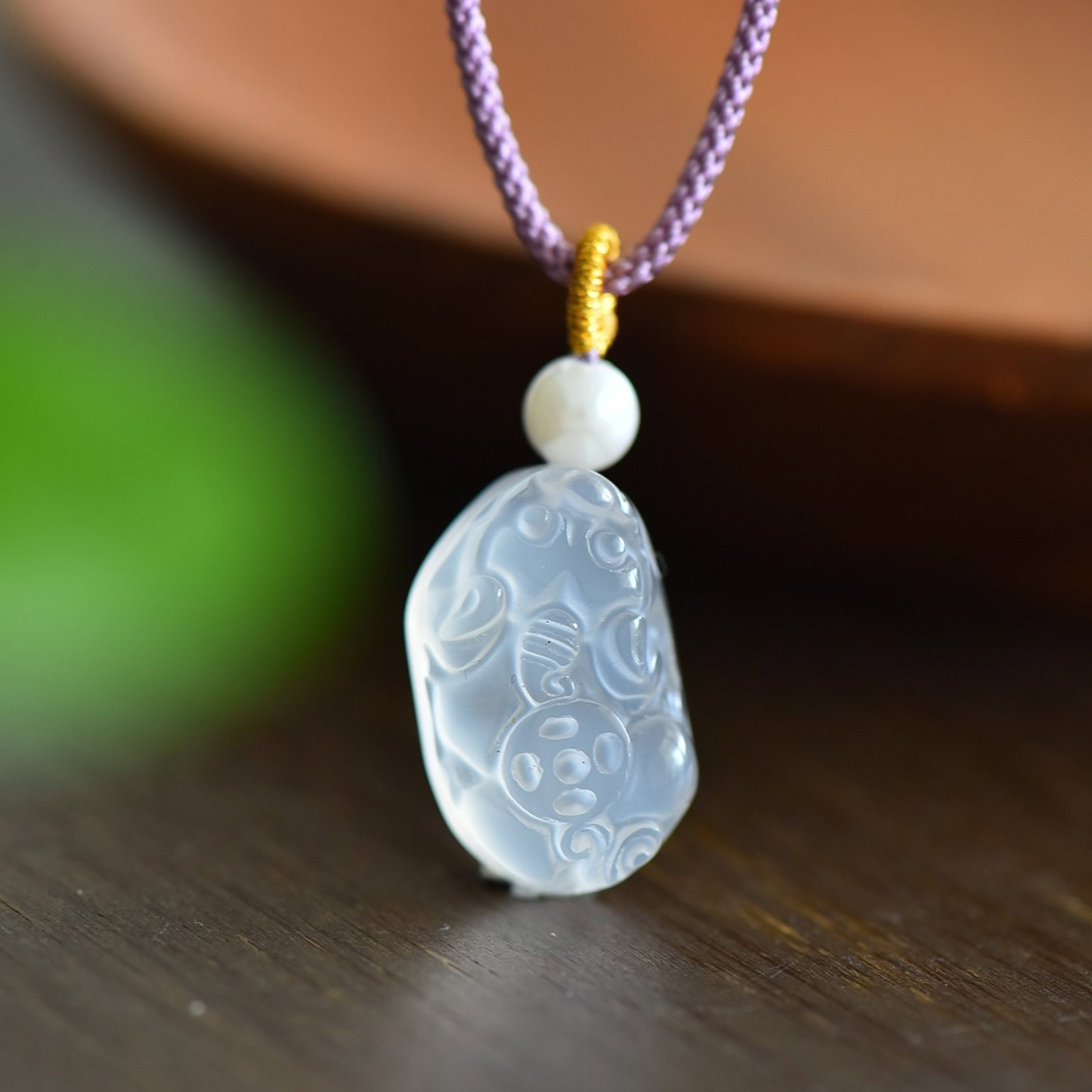 An Exquisite Auspicious Beast Pendant (1 of 5)