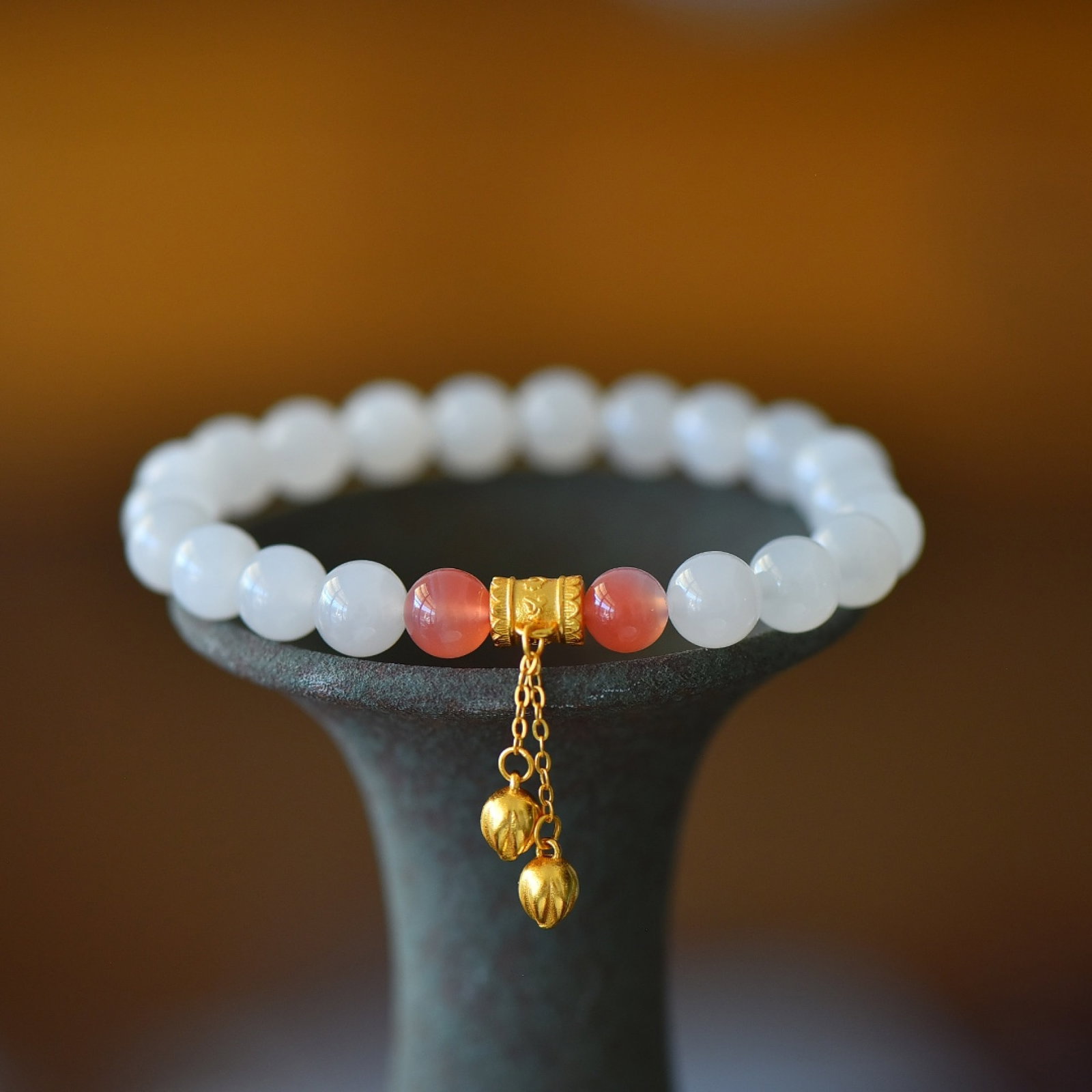 An Exquisite White Jade Bracelets - 4