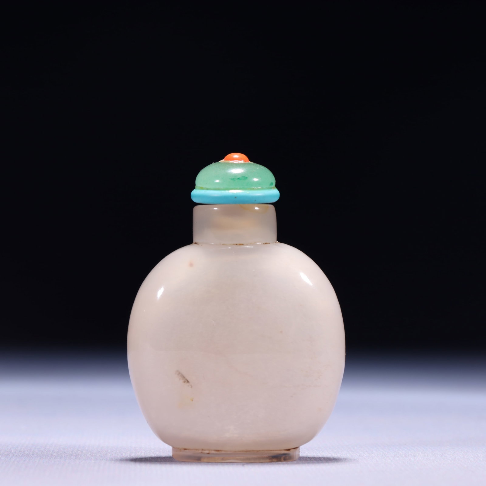 An Exquisite Agate Pine Pattern Snuff Bottle - 5