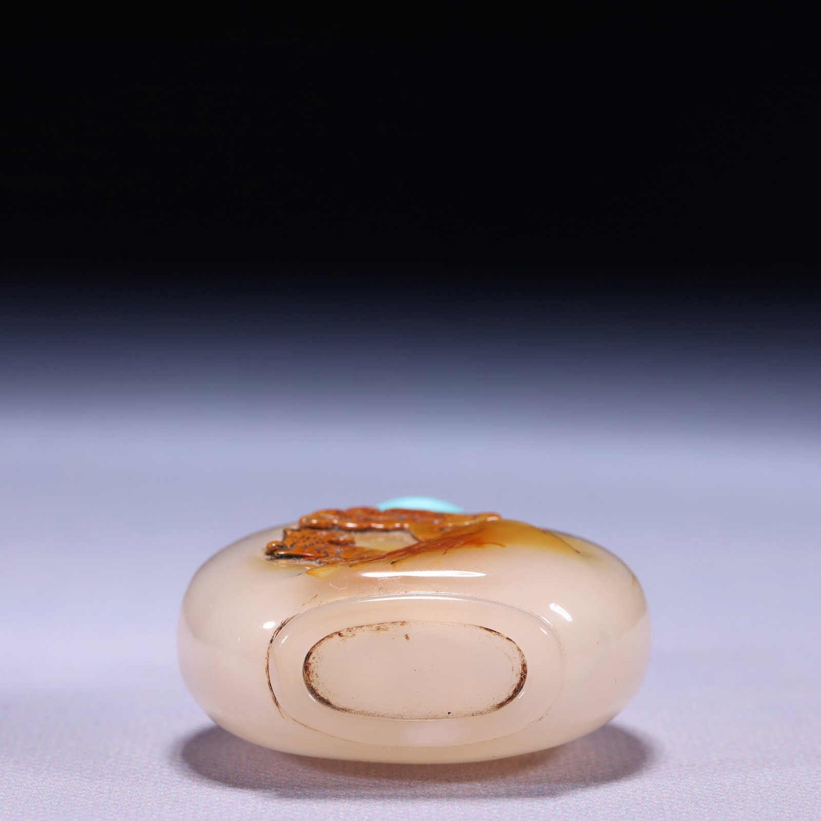 An Exquisite Agate Pine Pattern Snuff Bottle - 7