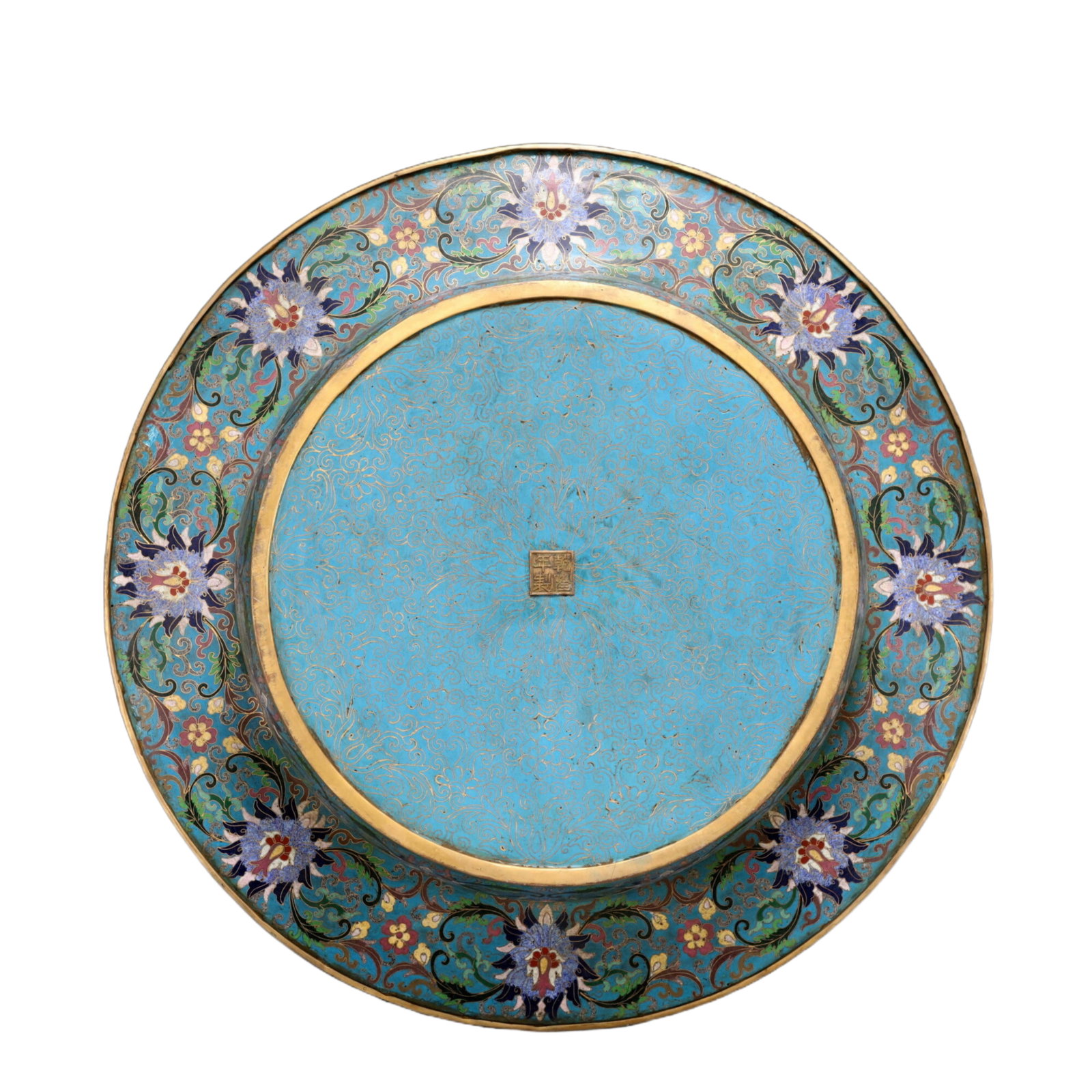 A Exquisite Cloisonne Lotus Pattern Dragon Pattern Box - 10