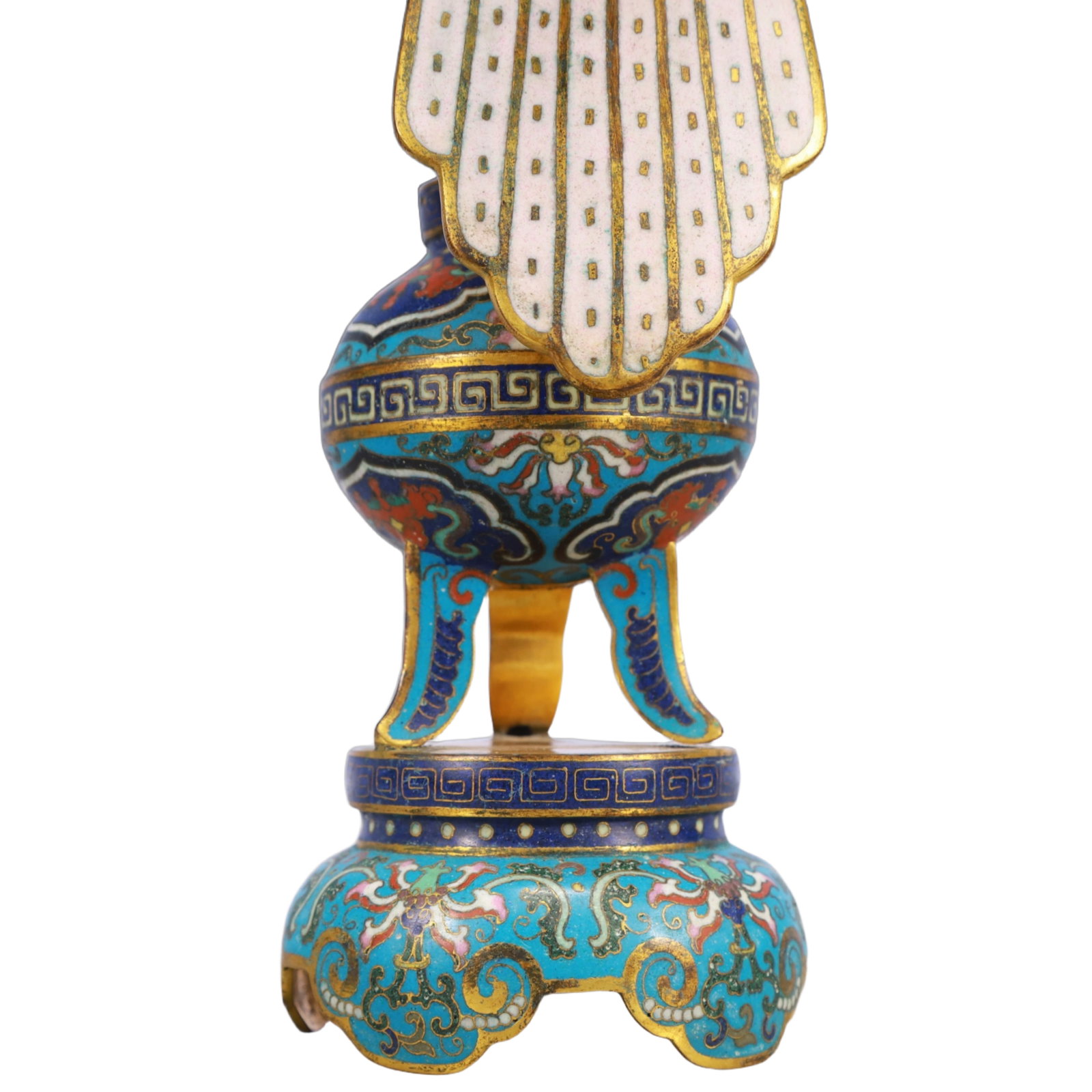 An Exquisite Cloisonne Eagle Ornament - 7