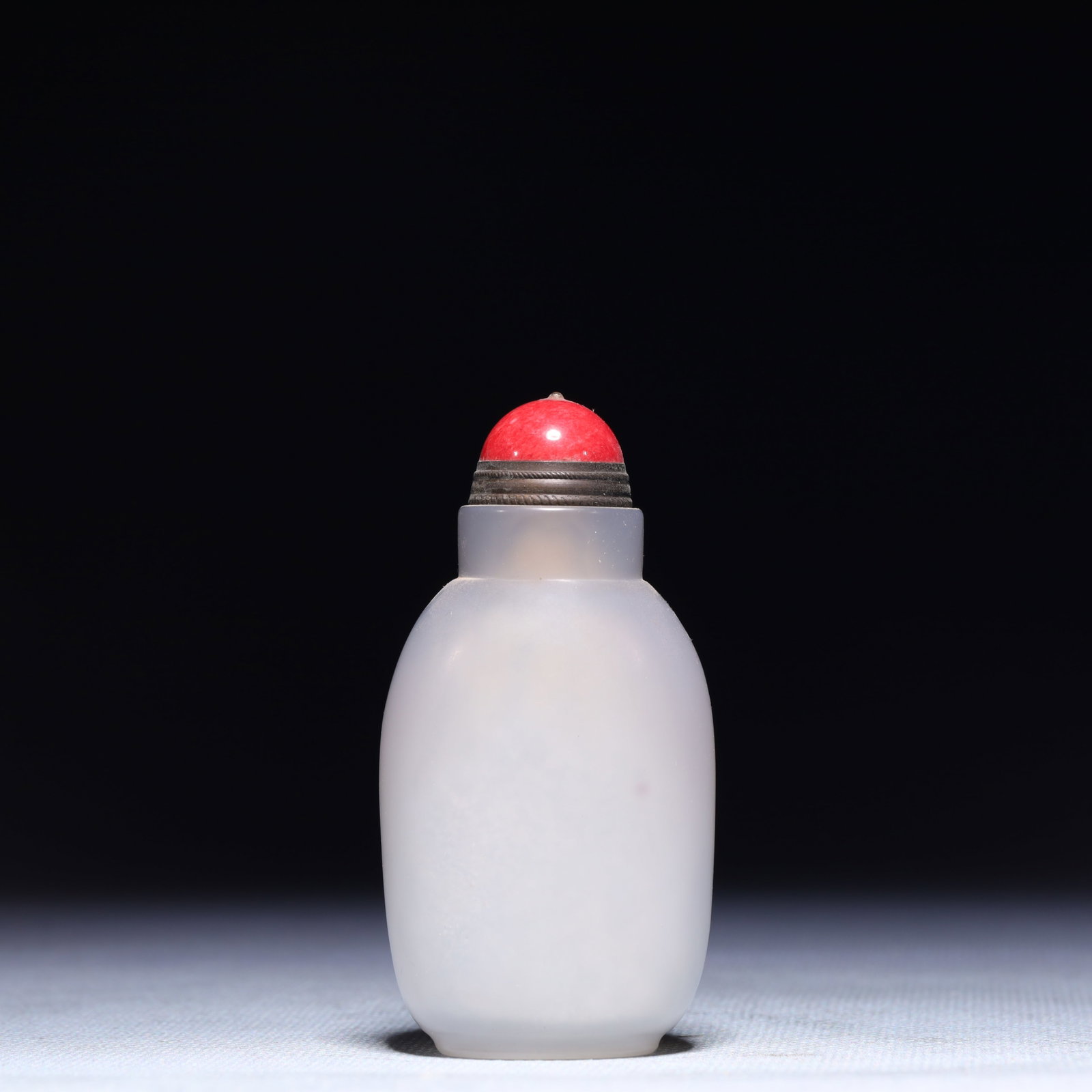 An Exquisite Agate Sheep Pattern Snuff Bottle - 5