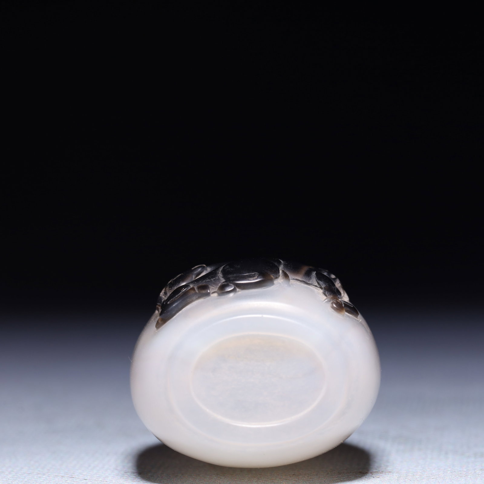 An Exquisite Agate Sheep Pattern Snuff Bottle - 8
