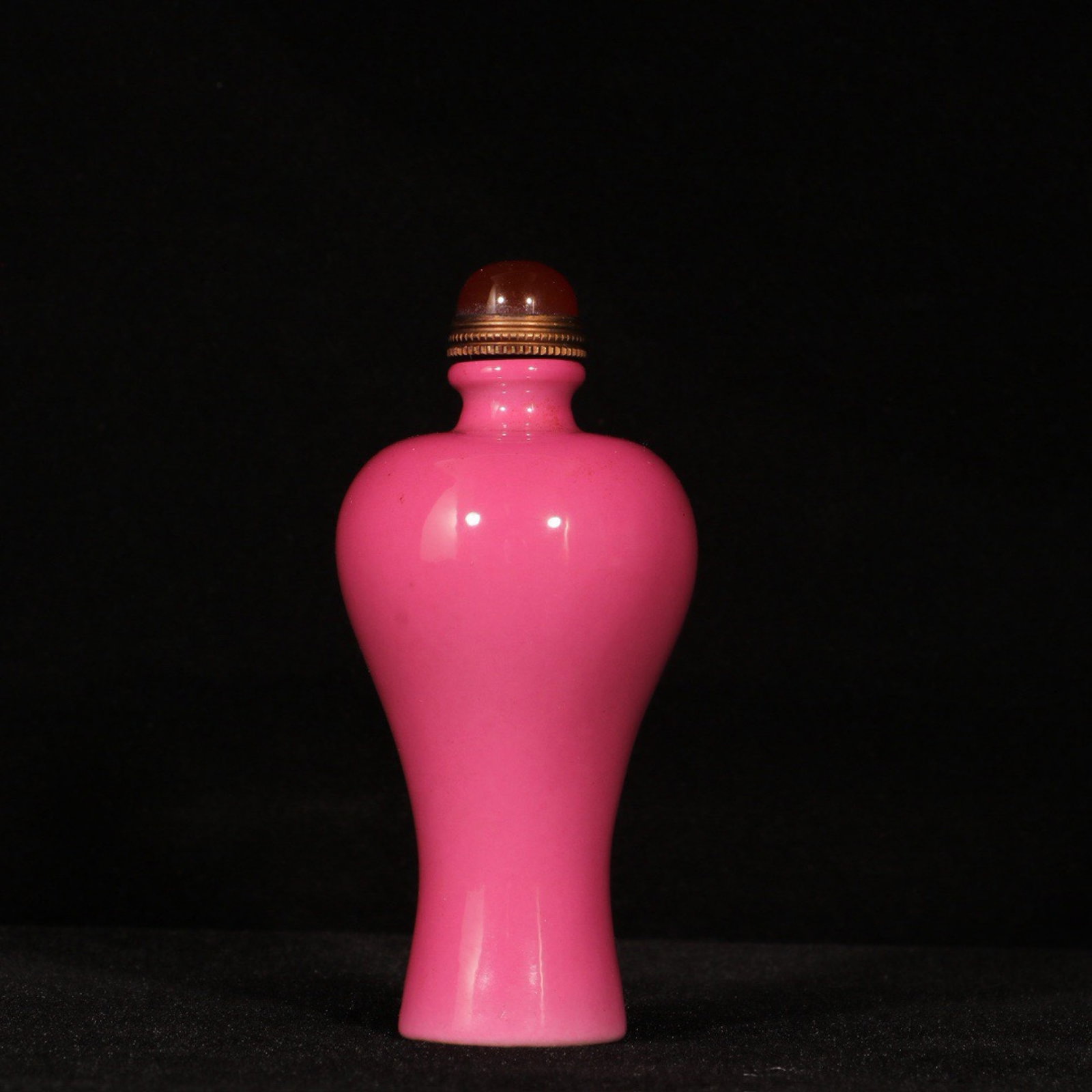 An Exquisite Ruby Red-Glazed Snuff Bottle - 7