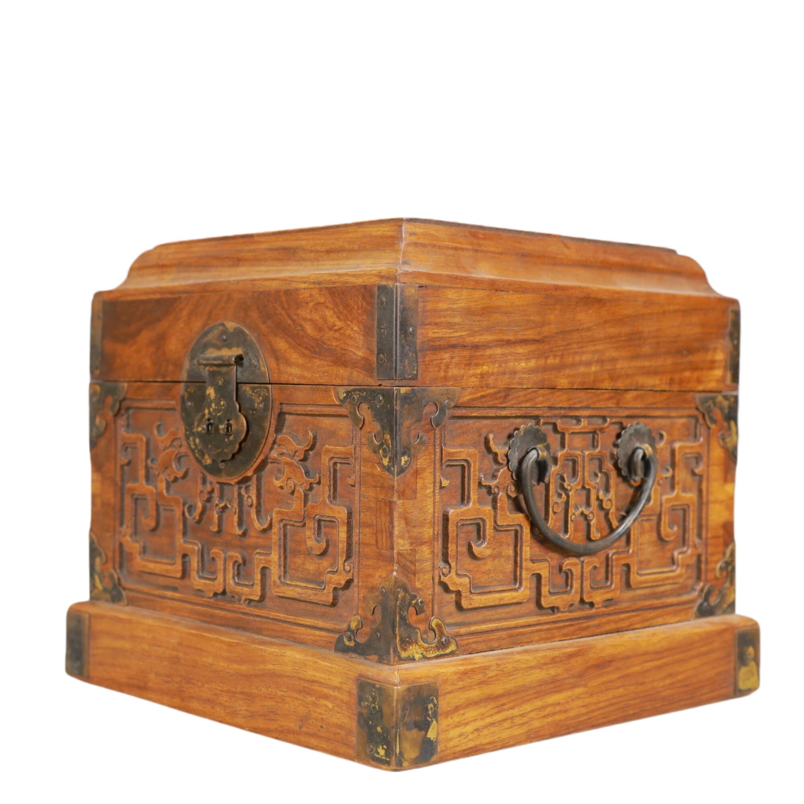 An Exquisite Boxwood Dragon Pattern Box - 2