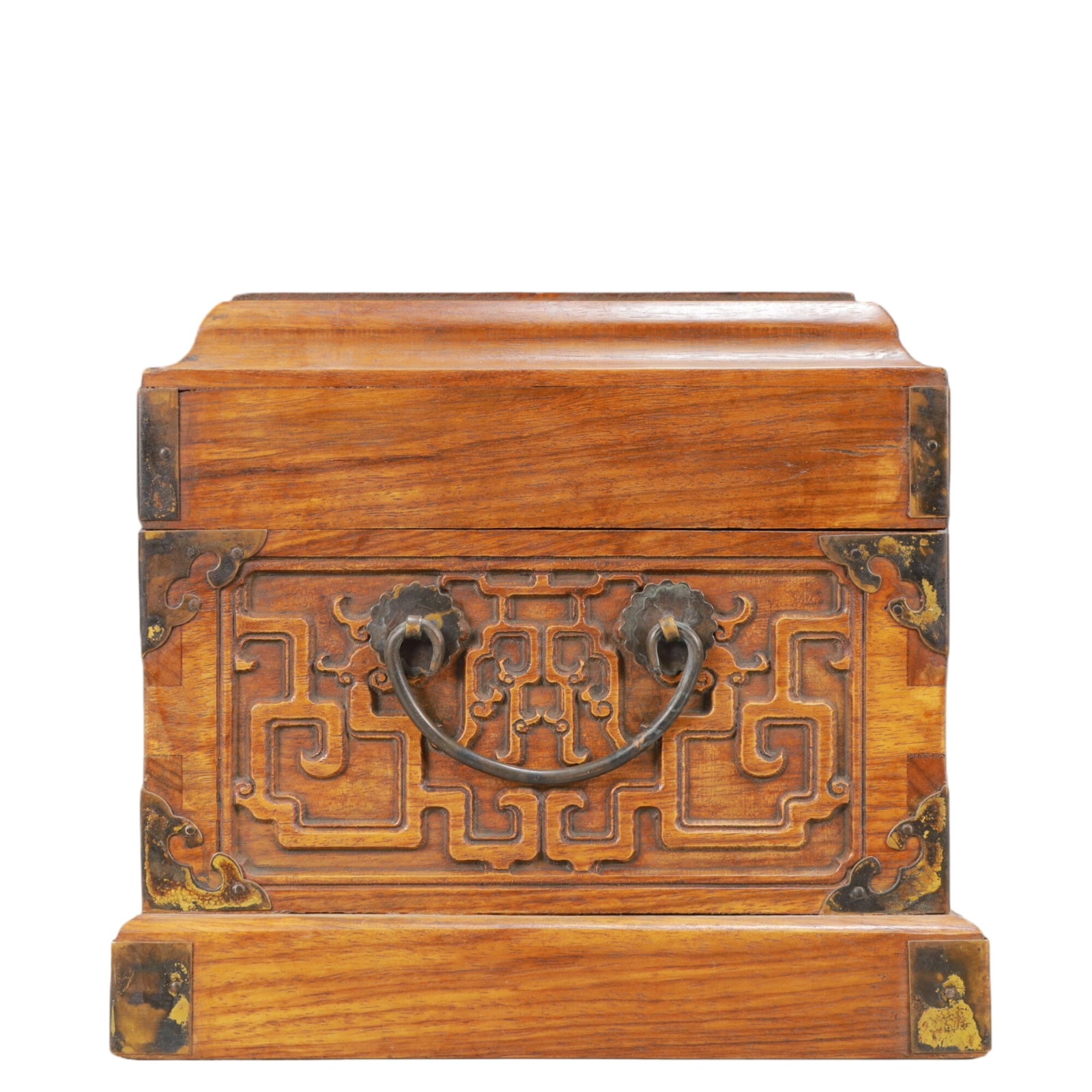 An Exquisite Boxwood Dragon Pattern Box - 3