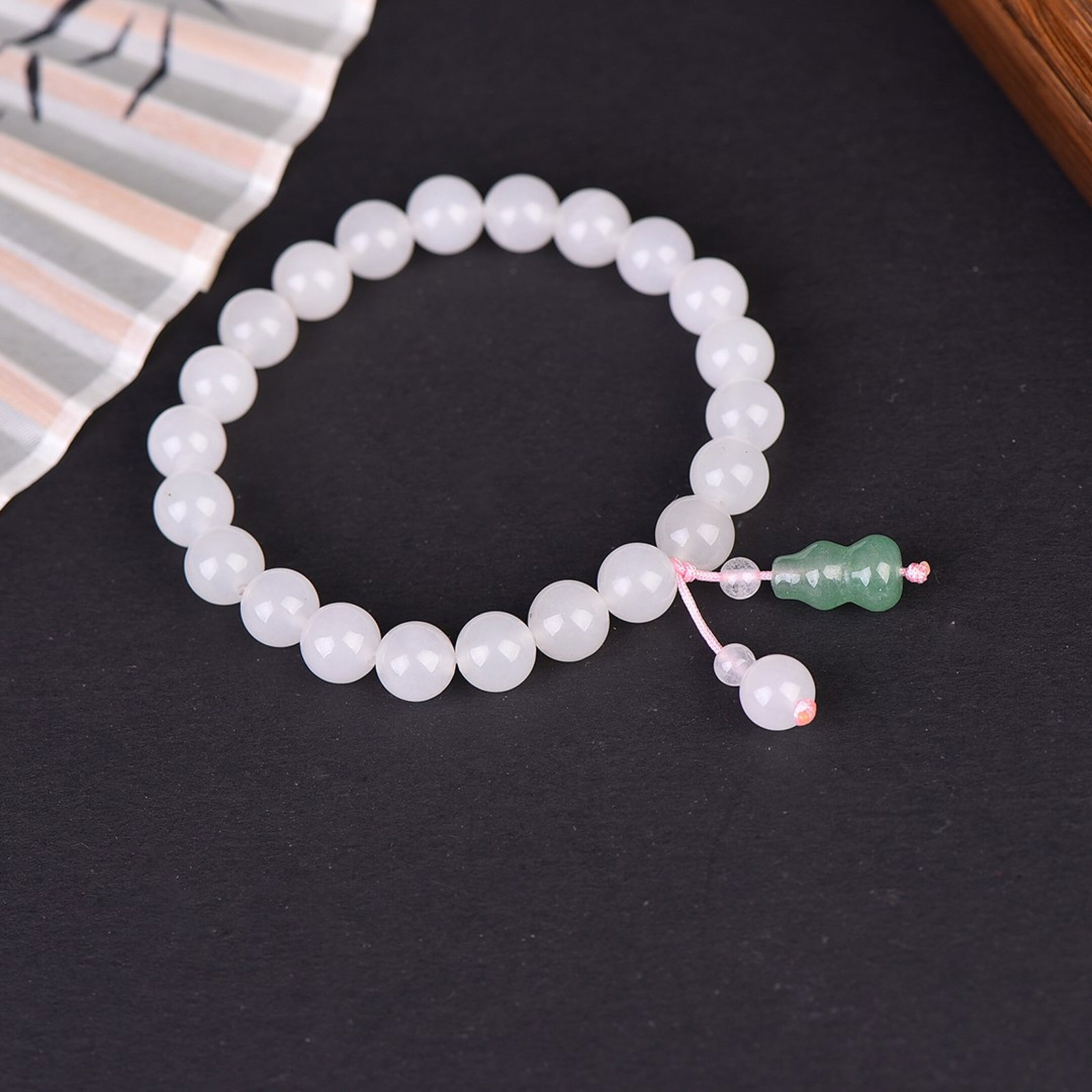 An Exquisite White Jade Bracelets - 4