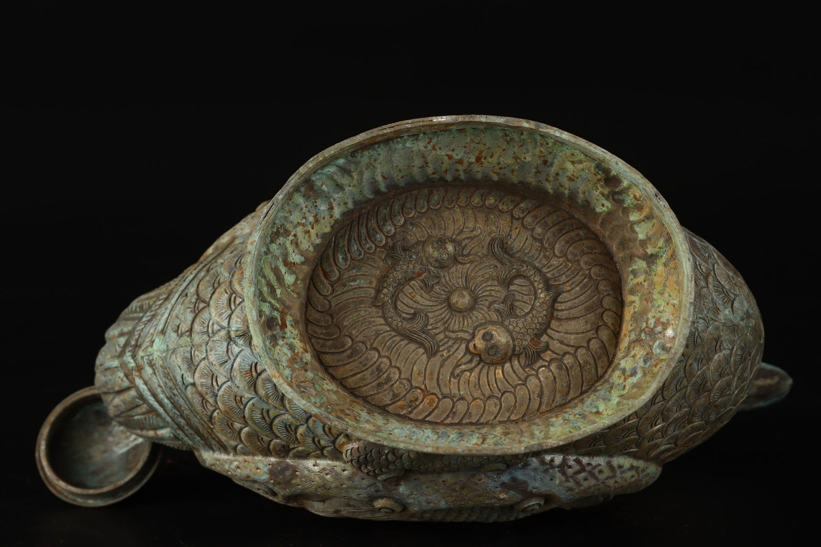 An Exquisite Silver Bird Loop-Handled Pot - 9