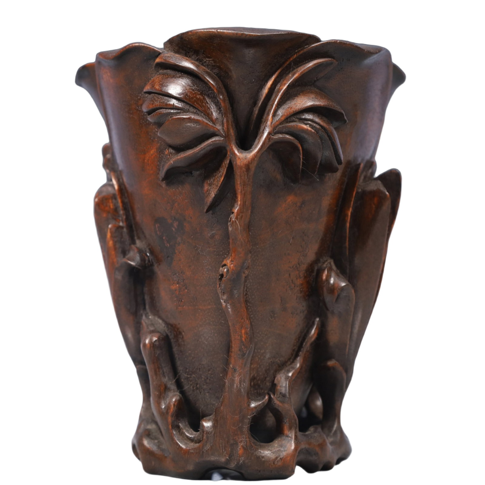An Exquisite Eaglewood Flower Pattern Cup - 6