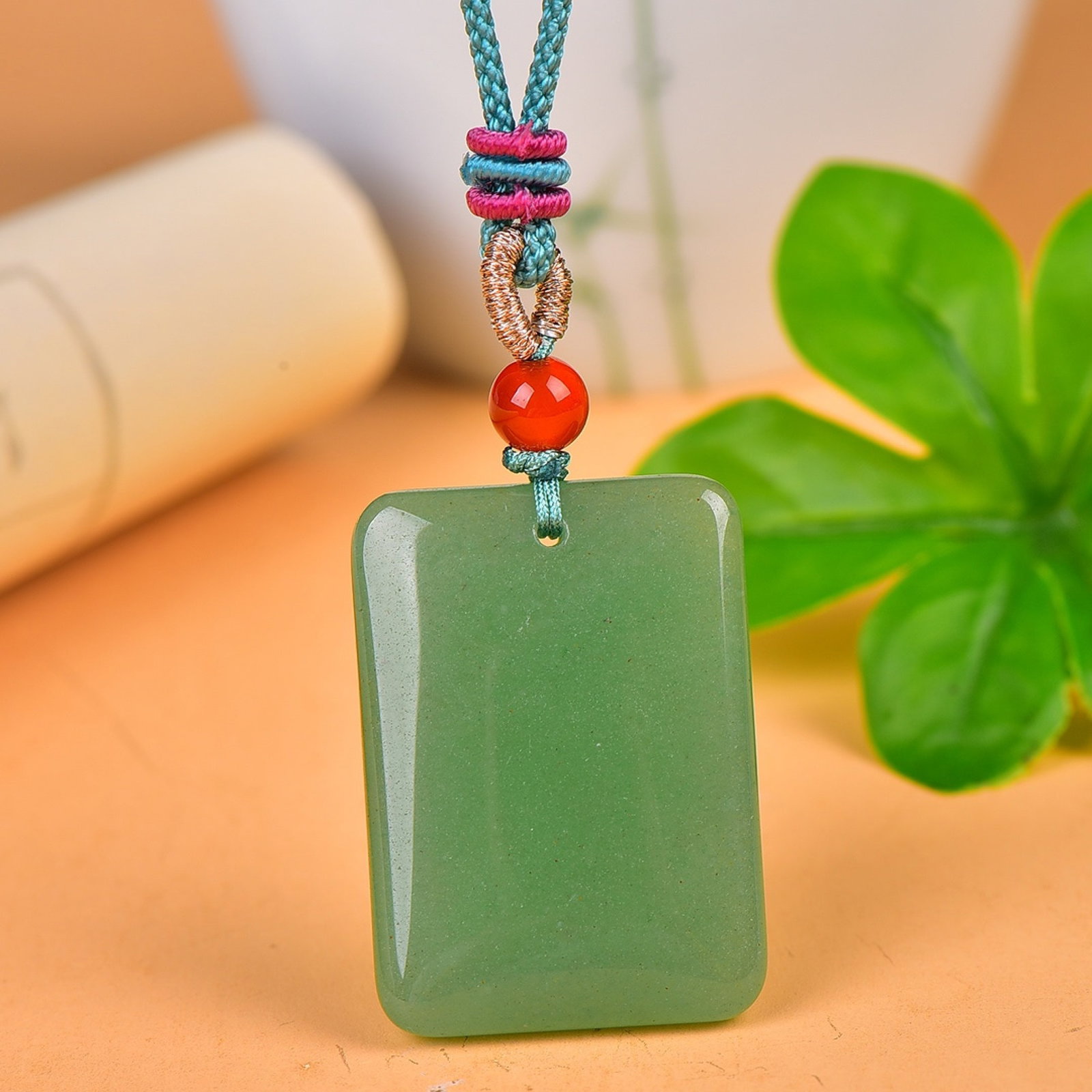 An Exquisite Greenish Jade Pendant: An Exquisite Greenish Jade Pendant,Size:25mmx35mm 青玉挂件