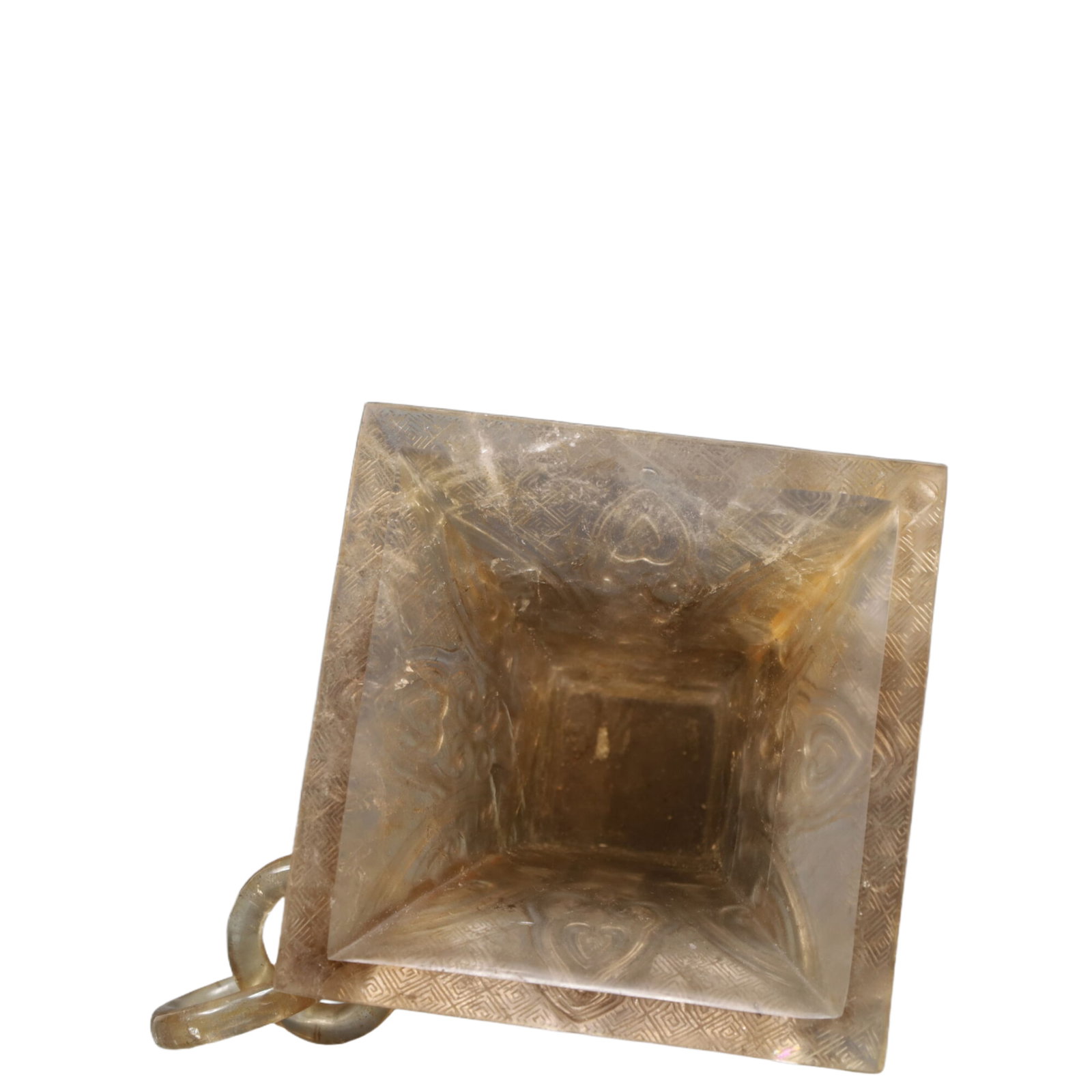 An Exquisite Crystal Beast-Face Pattern Double-Ears Cup - 5