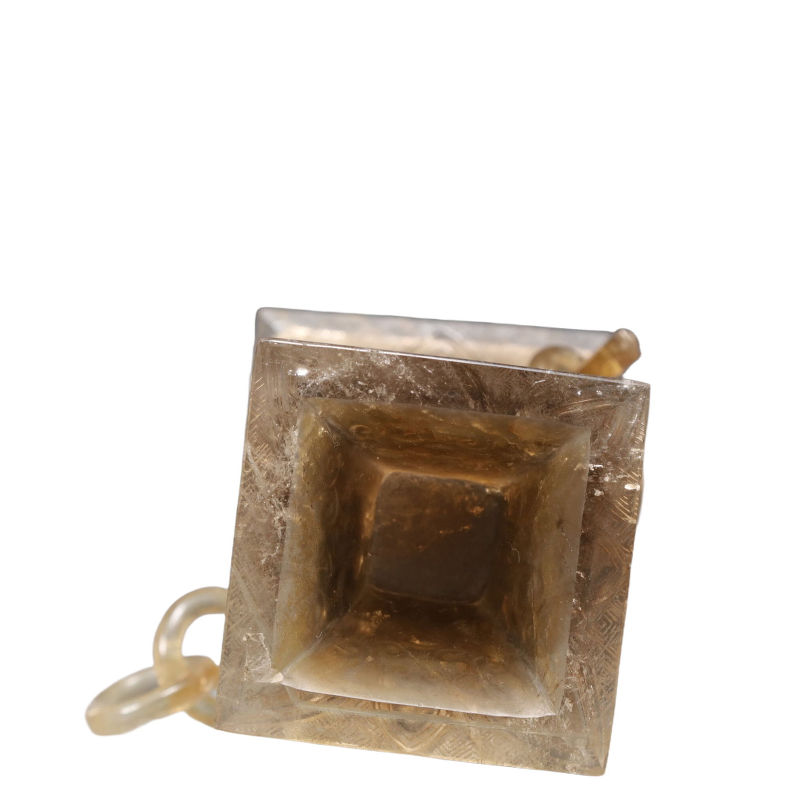 An Exquisite Crystal Beast-Face Pattern Double-Ears Cup - 6