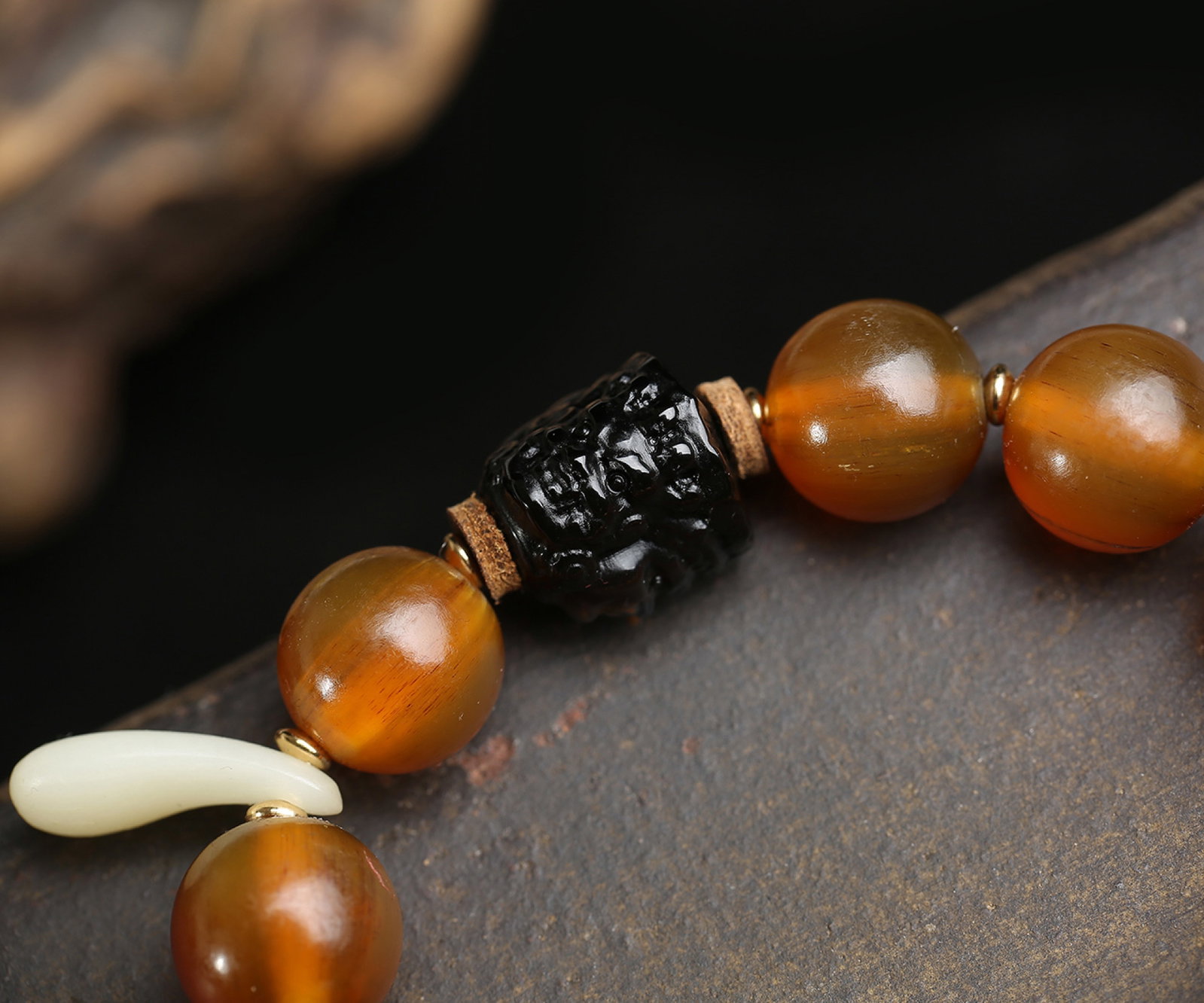 An Exquisite Bracelets,With Agate - 3