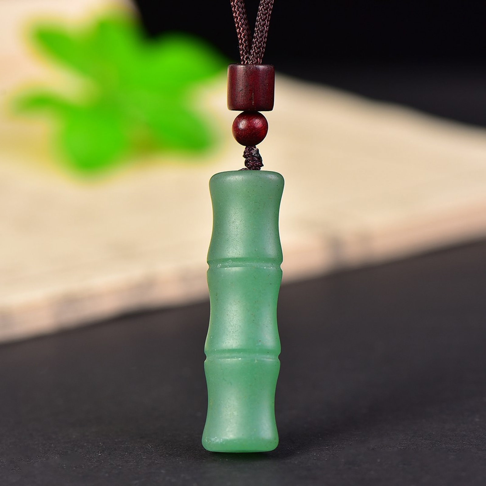 An Exquisite Jadeite Pendant: An Exquisite Jadeite Pendant,Size:14mmx50mm 翡翠挂件