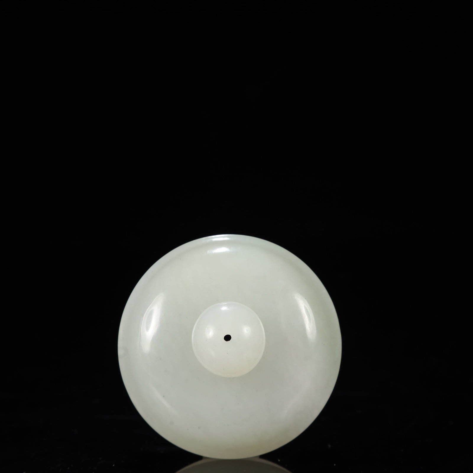 An Exquisite White Jade Bamboo Pattern Teapot - 8