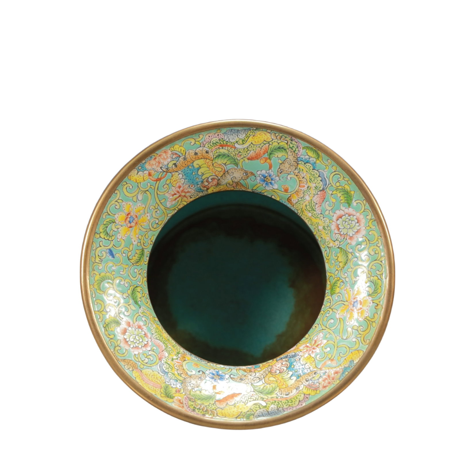 An Exquisite Painted Enamel Flower Pattern Jar - 5