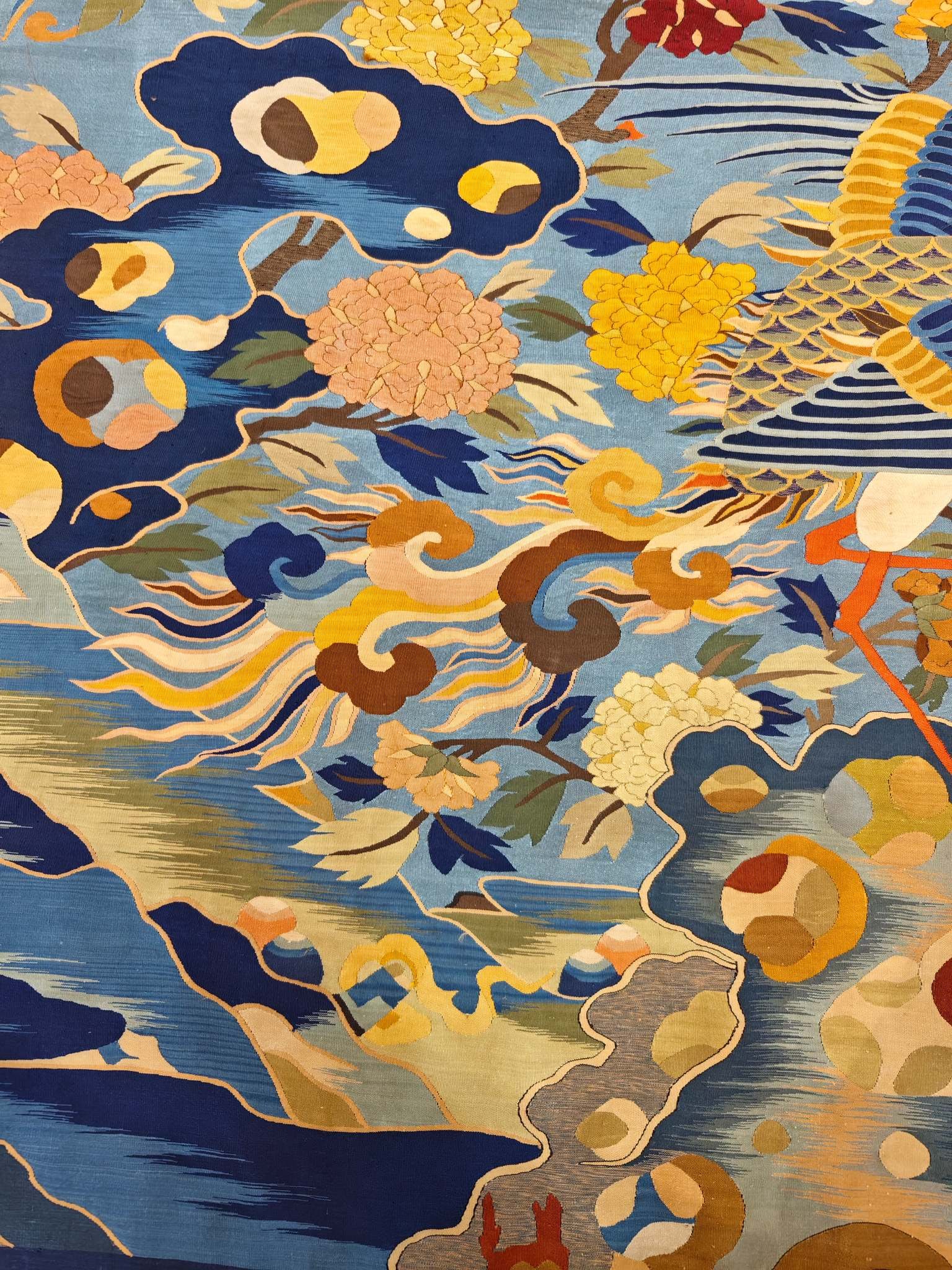 Phoenix and peony tapestry - 7