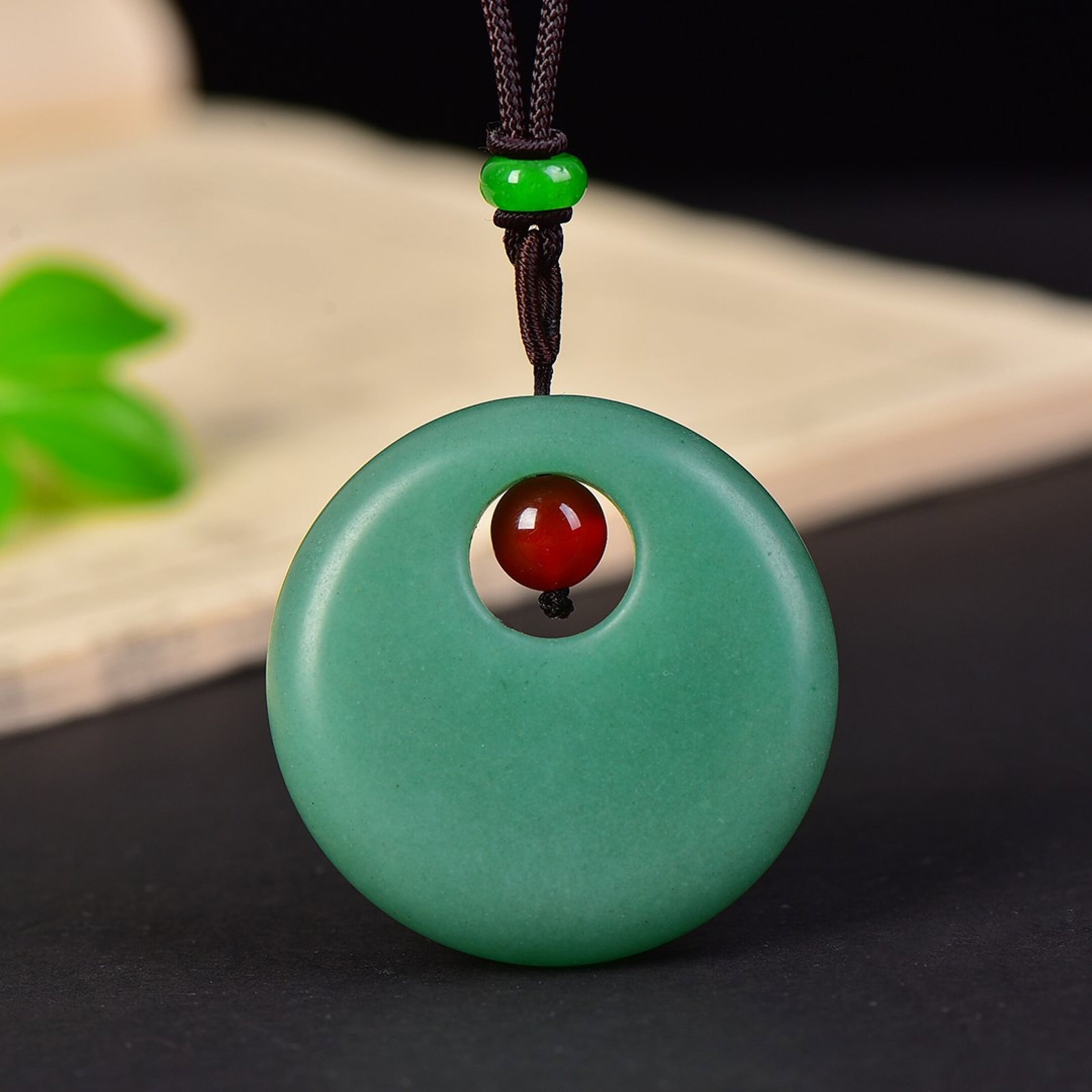 An Exquisite Jasper Pendant - 2