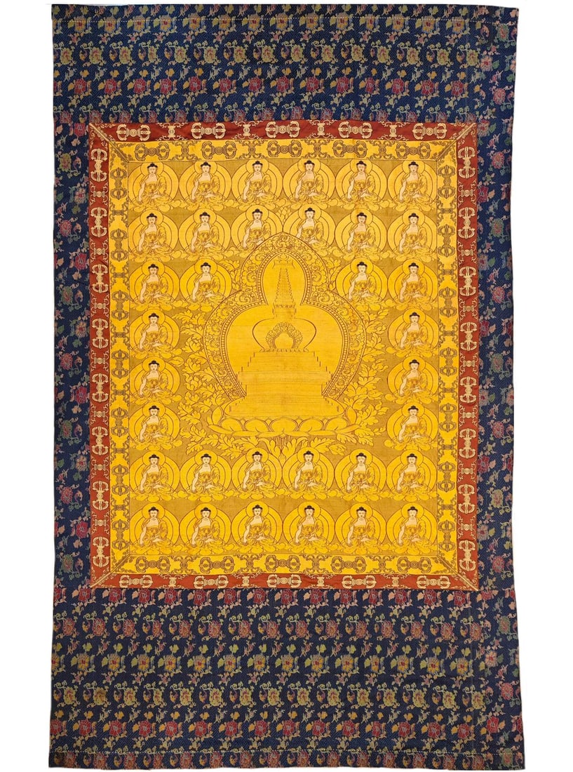 An exquisite kesi of images of Sakyamuni (1 of 8)