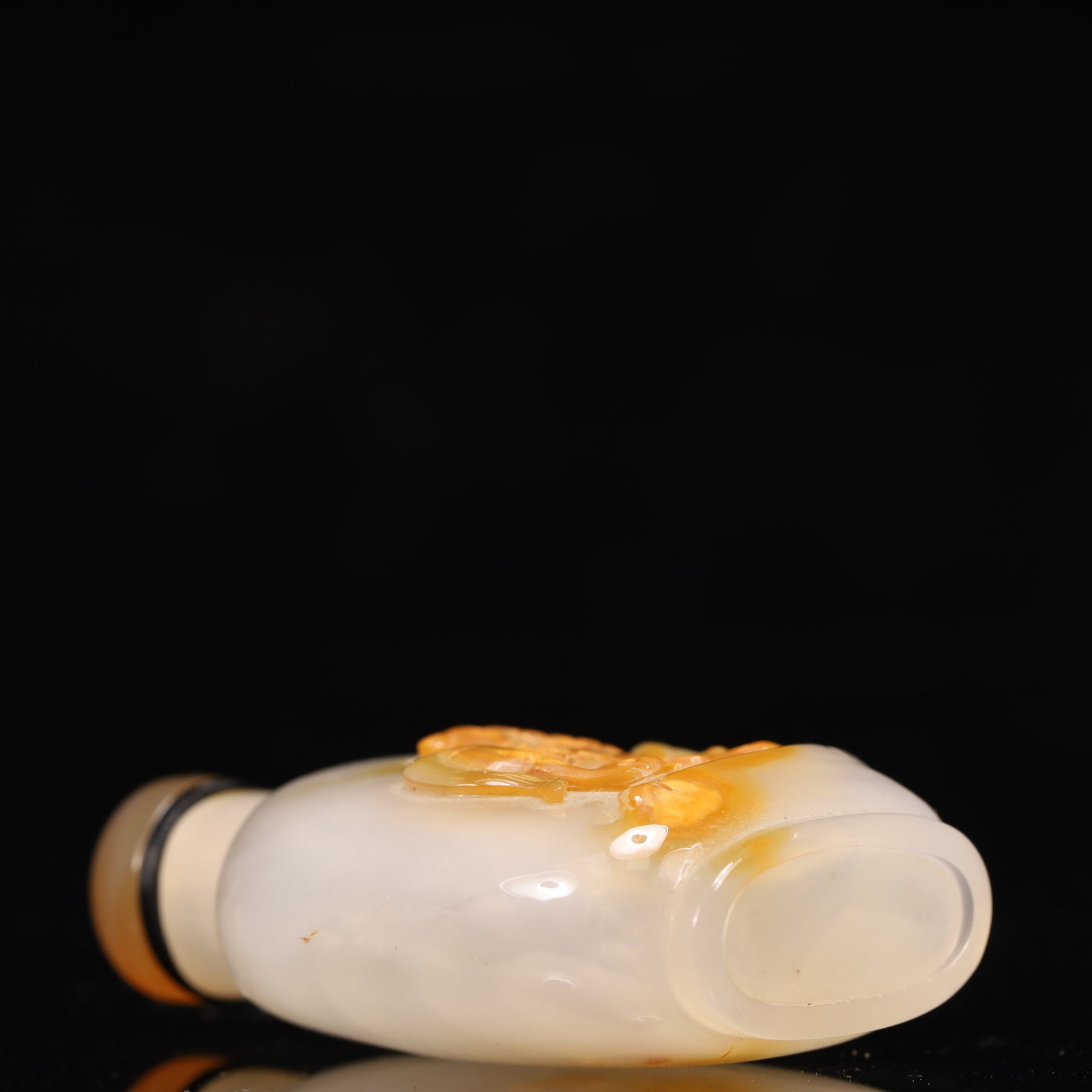 An Exquisite Agate Horse Pattern Snuff Bottle - 8
