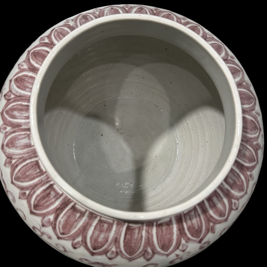 An Exquisite Underglaze-Red Lotus Pattern Jar - 5