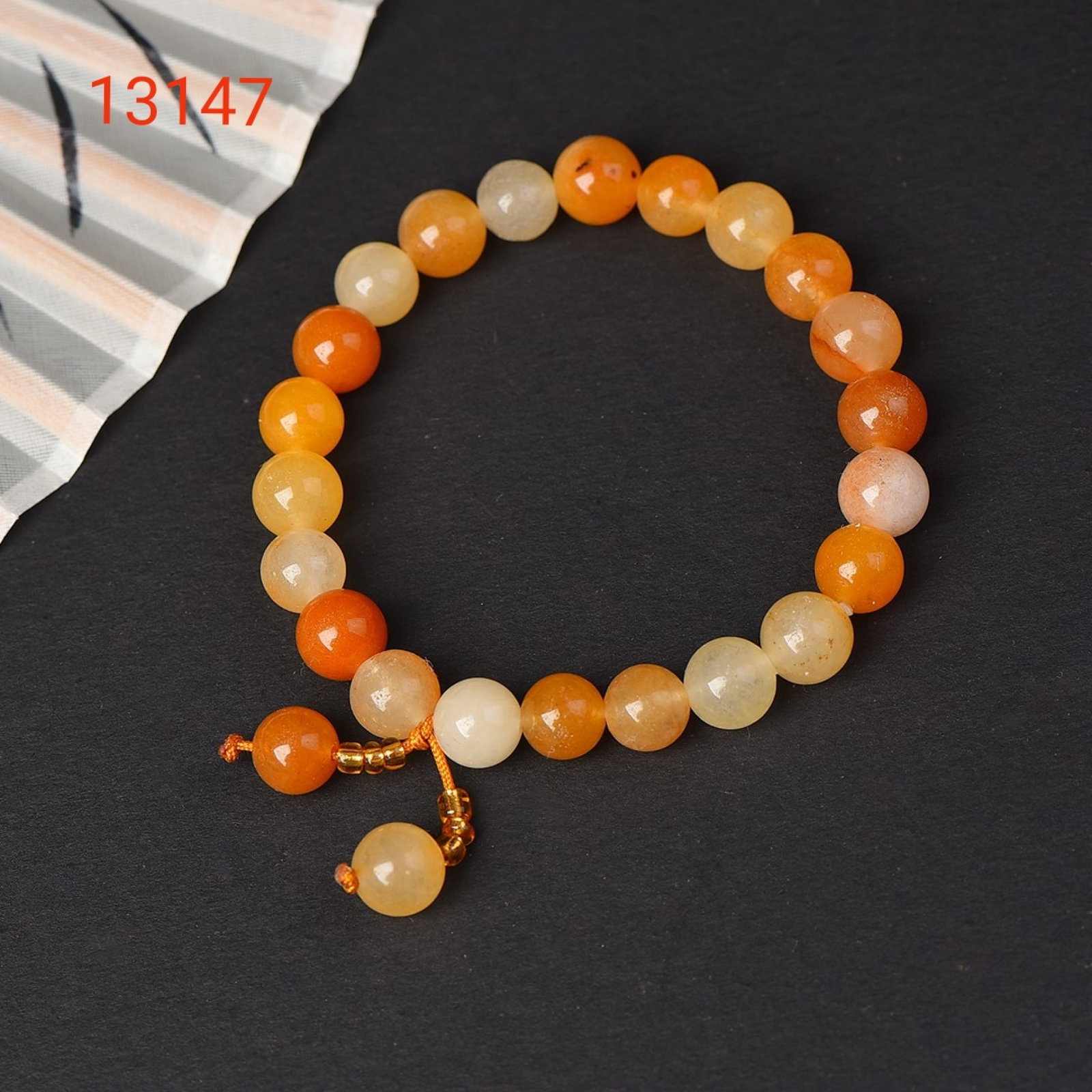 An Exquisite Yellow Jade Bracelets - 2