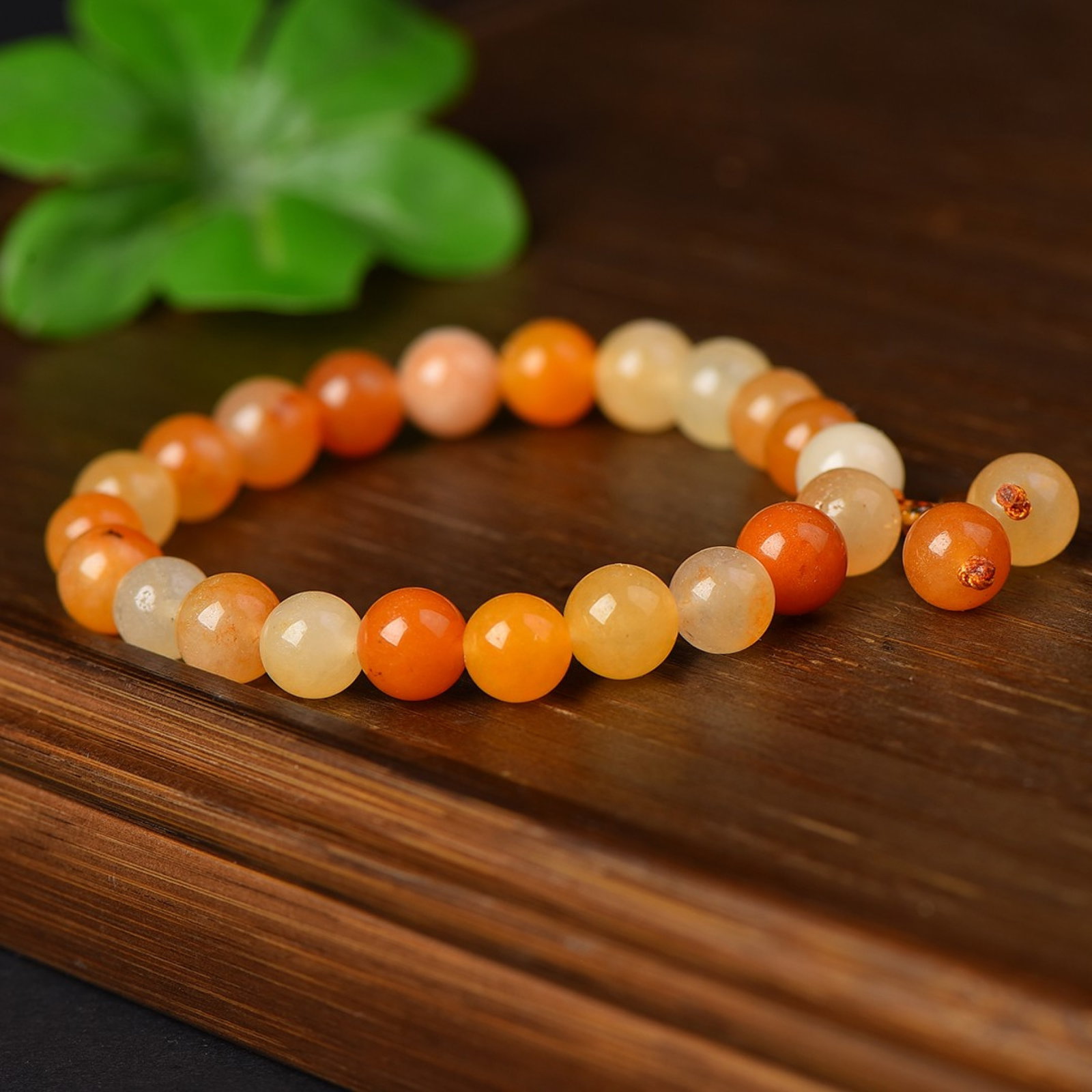 An Exquisite Yellow Jade Bracelets - 5