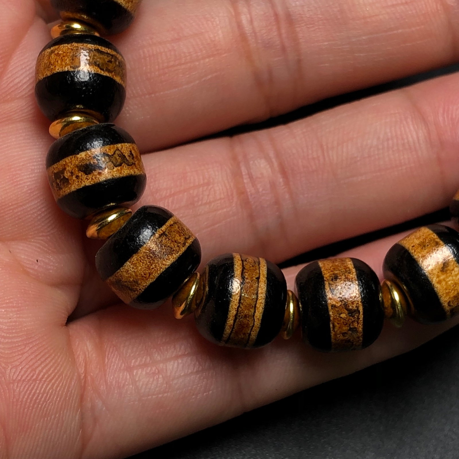 A Precious Dzi Bead Bracelets - 8