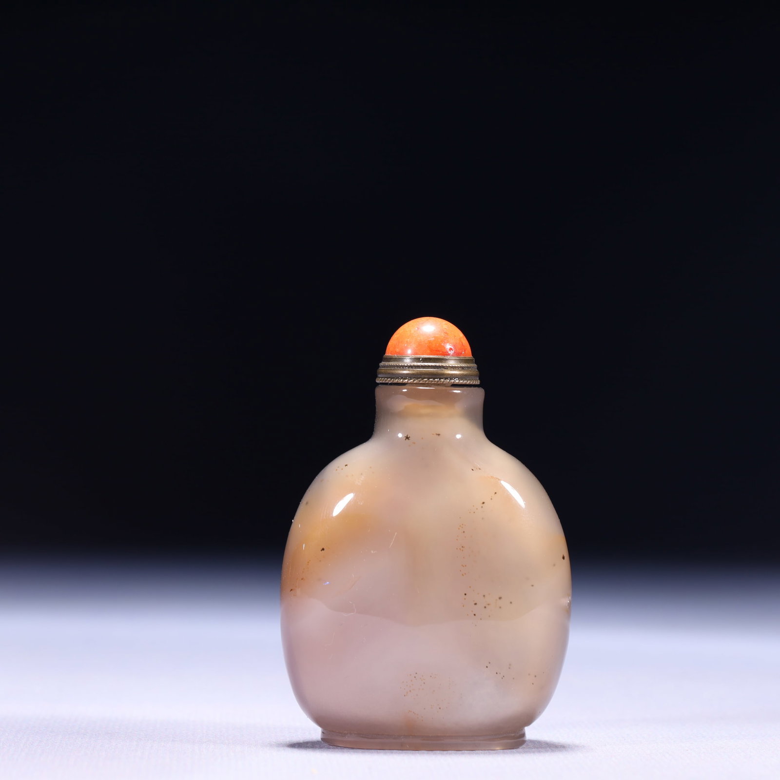 An Exquisite Agate Figure Pattern Snuff Bottle - 5
