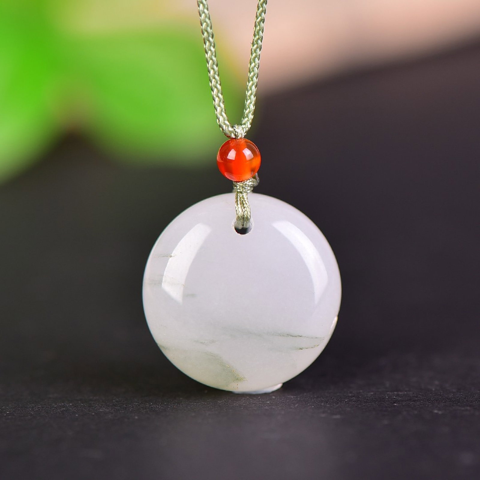 An Exquisite Jadeite Pendant: An Exquisite Jadeite Pendant,Size:20mmx20mm 翡翠挂件