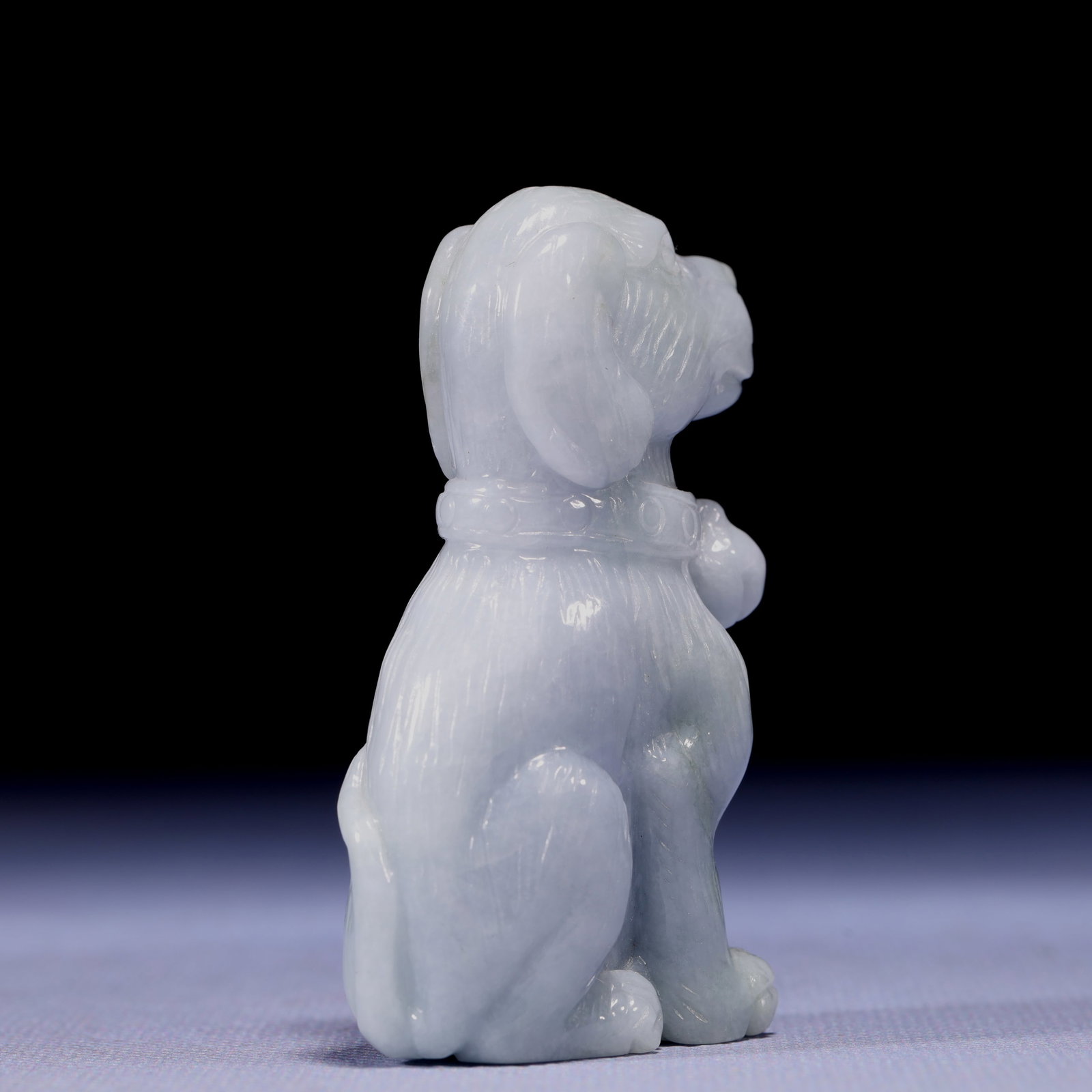 An Exquisite Jadeite Dog Pattern Ornament - 6