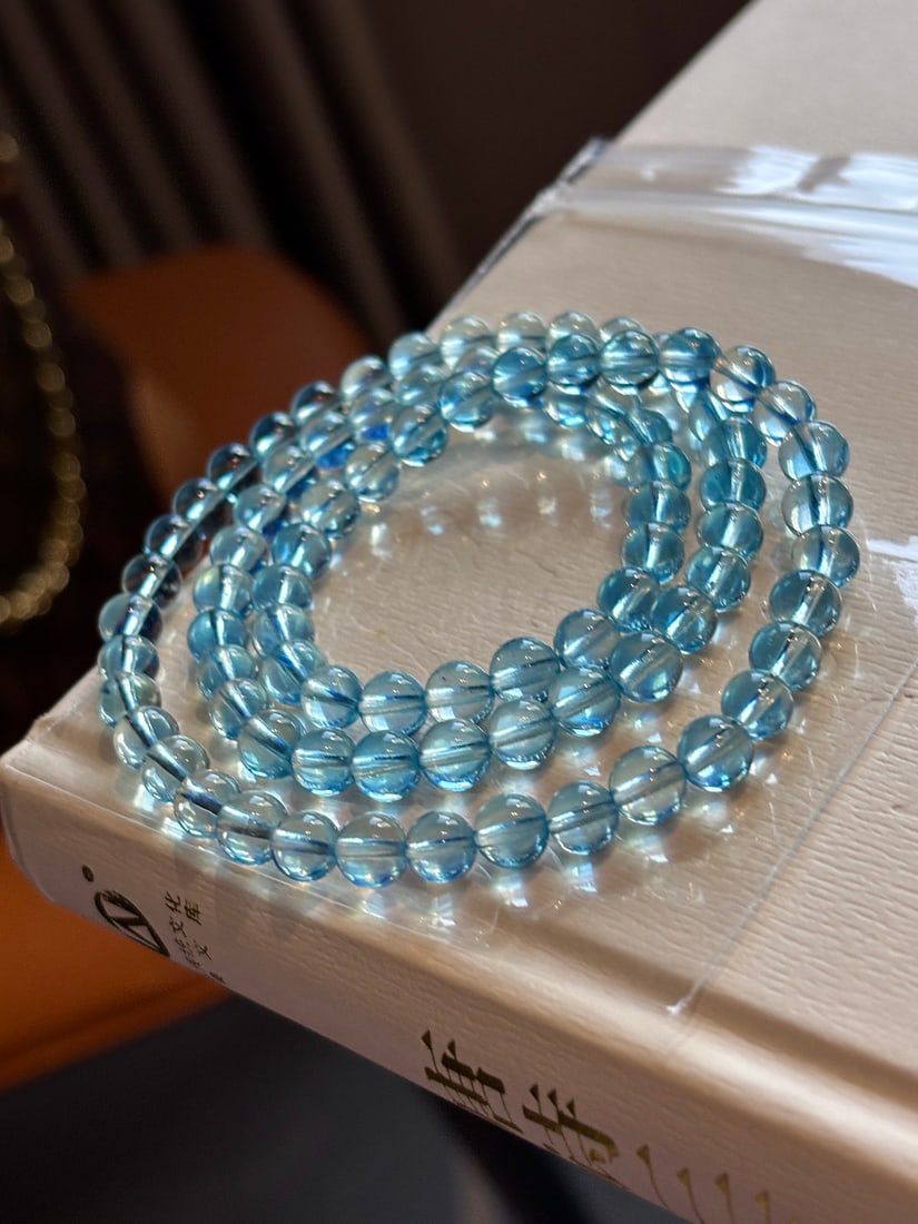 An Exquisite Aquamarine Bracelets - 3