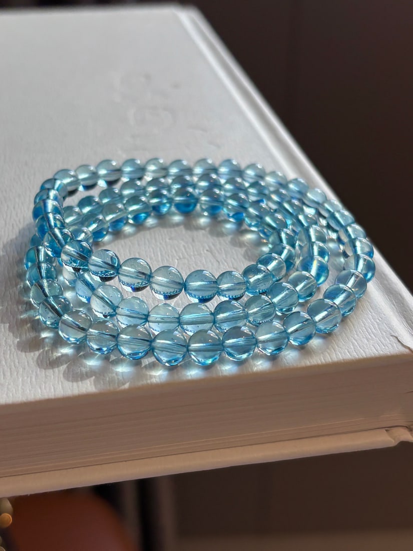 An Exquisite Aquamarine Bracelets - 5