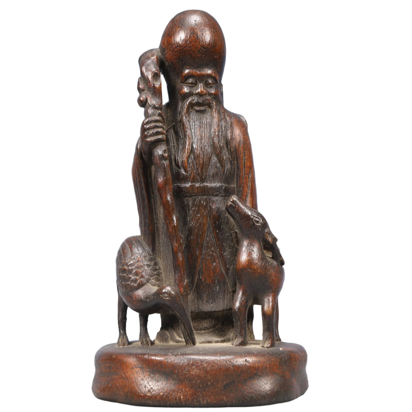 An Exquisite Eaglewood Figure Ornament (1 of 5)