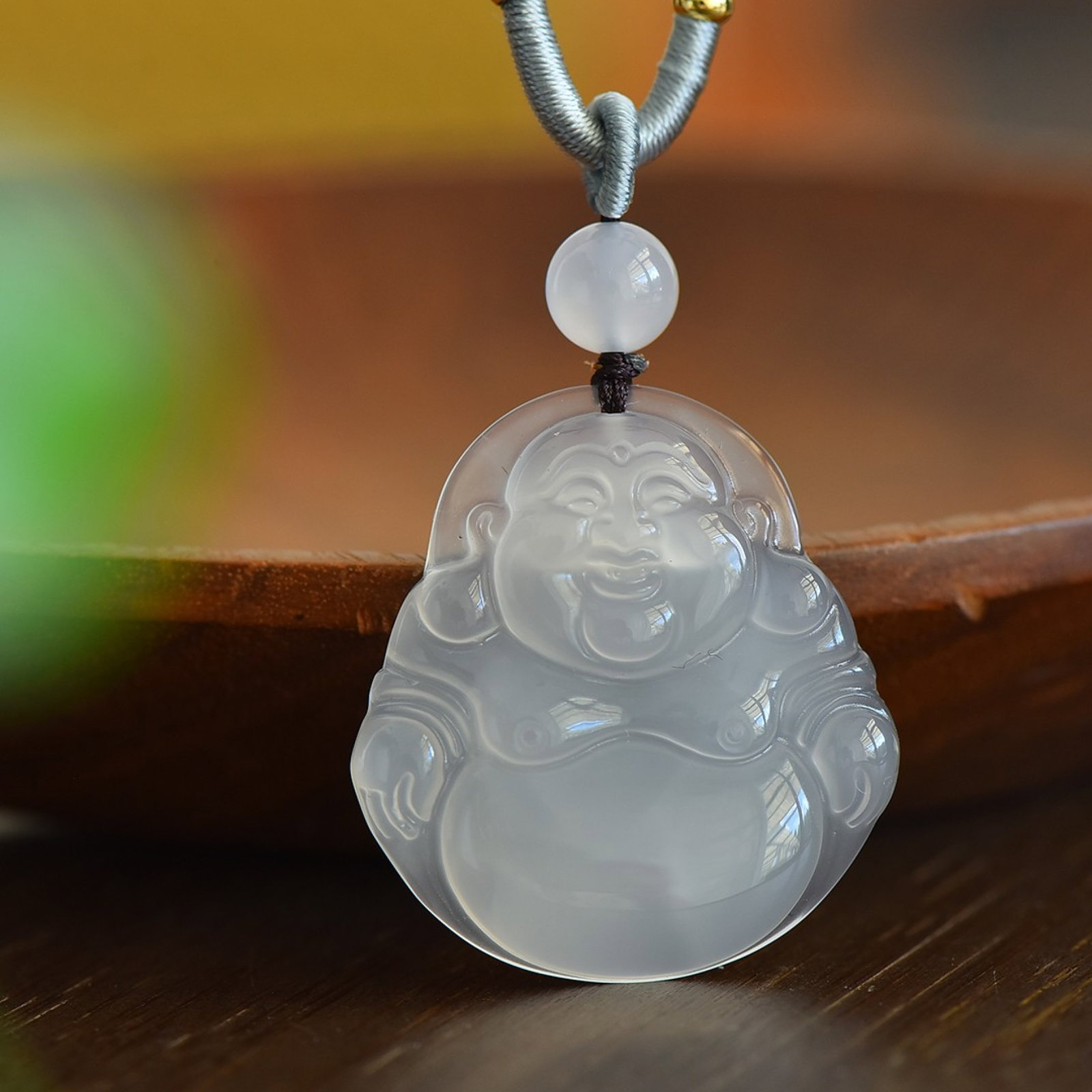 An Exquisite Statue of Maitreya Buddha Pendant: An Exquisite Statue of Maitreya Buddha Pendant,Size:34mmx37mm 【寓意】笑口常开 财源滚滚 弥勒佛像吊