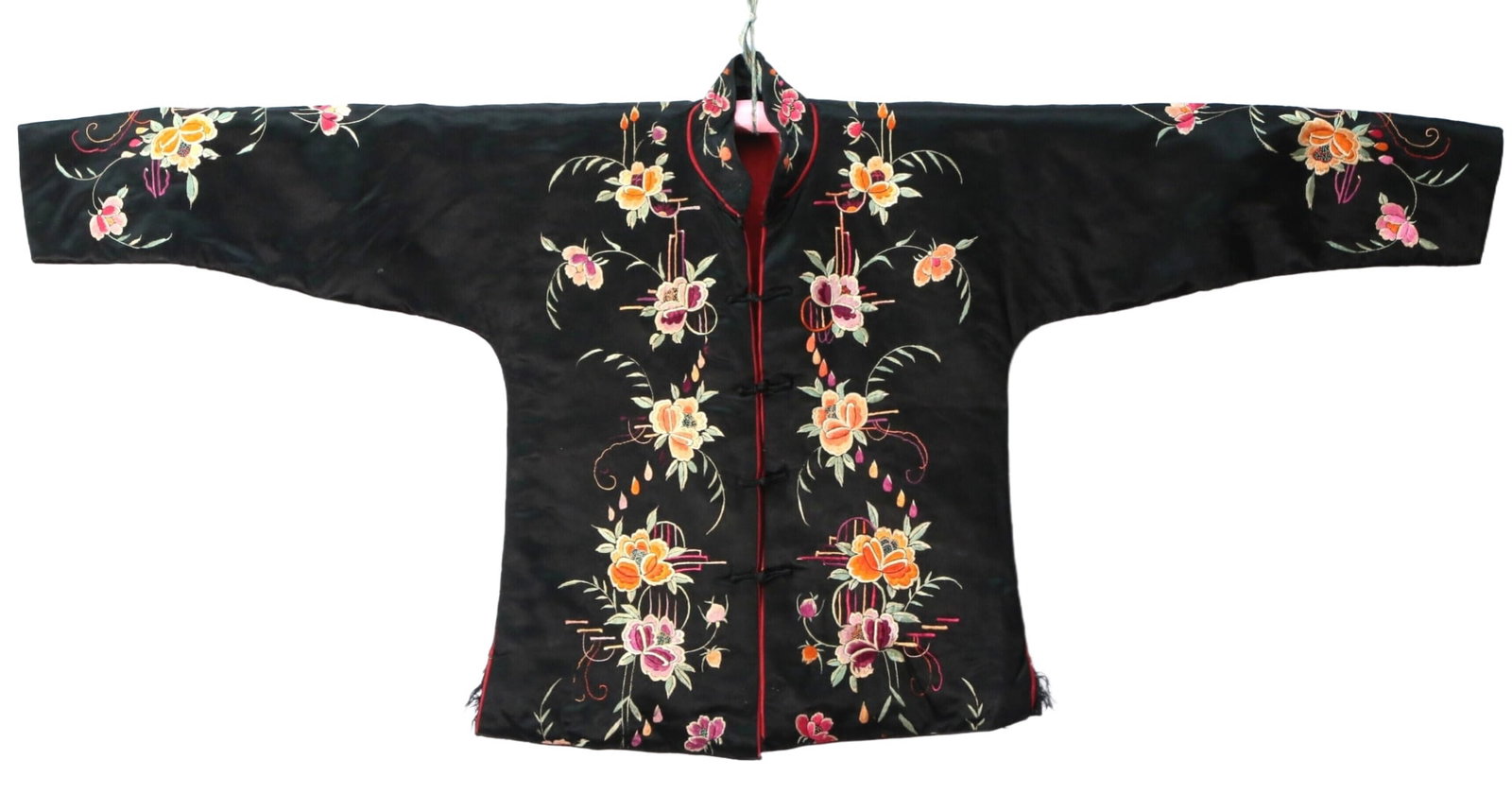 A Fabulous Embroidered 'Flower' Jacket (1 of 2)