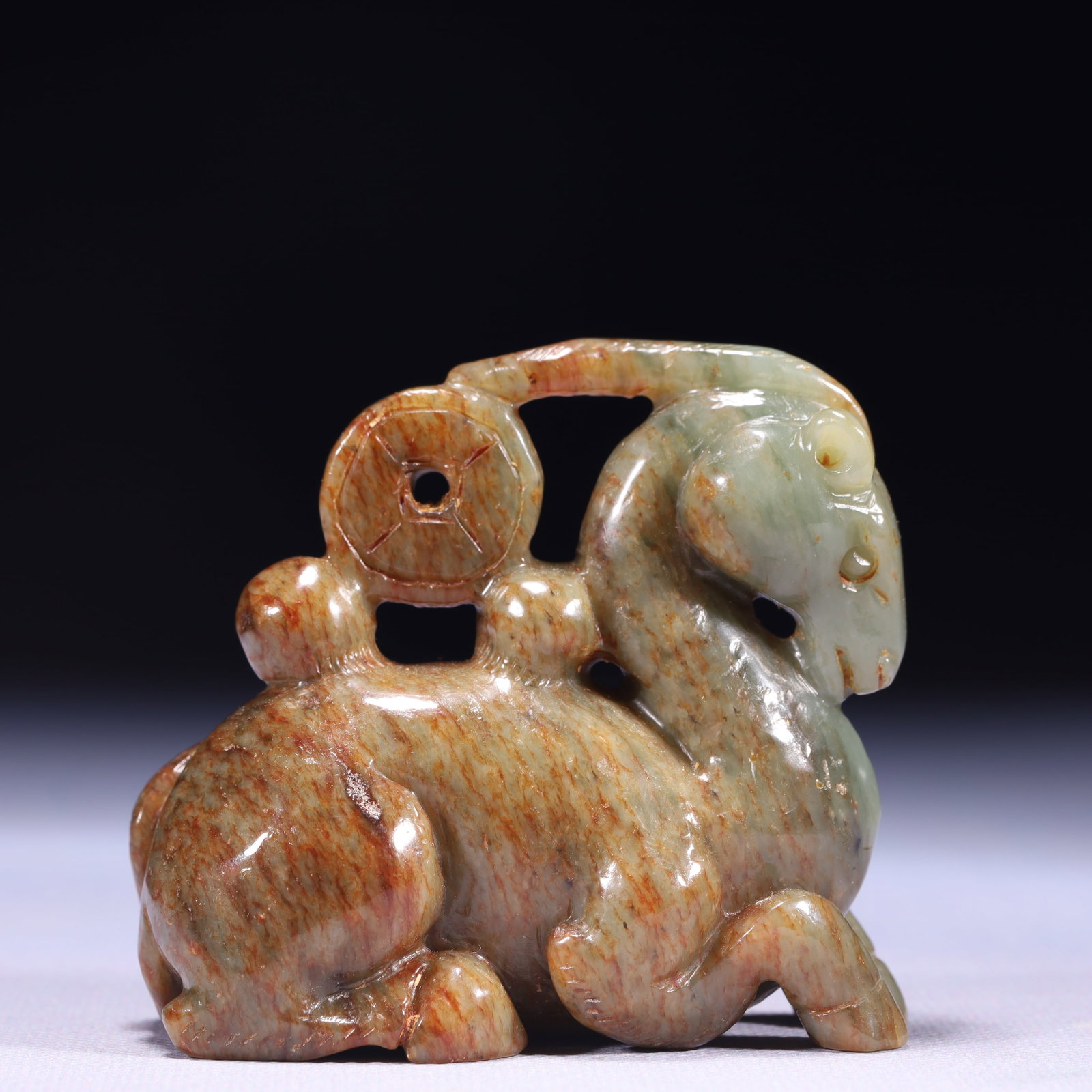 An Exquisite White Jade Horse Ornament: An Exquisite White Jade Horse Ornament,Qing Dynasty,China,Size:3.1inx1.6inx2.8in,Weight:275g 白玉骏马摆件,中国清代