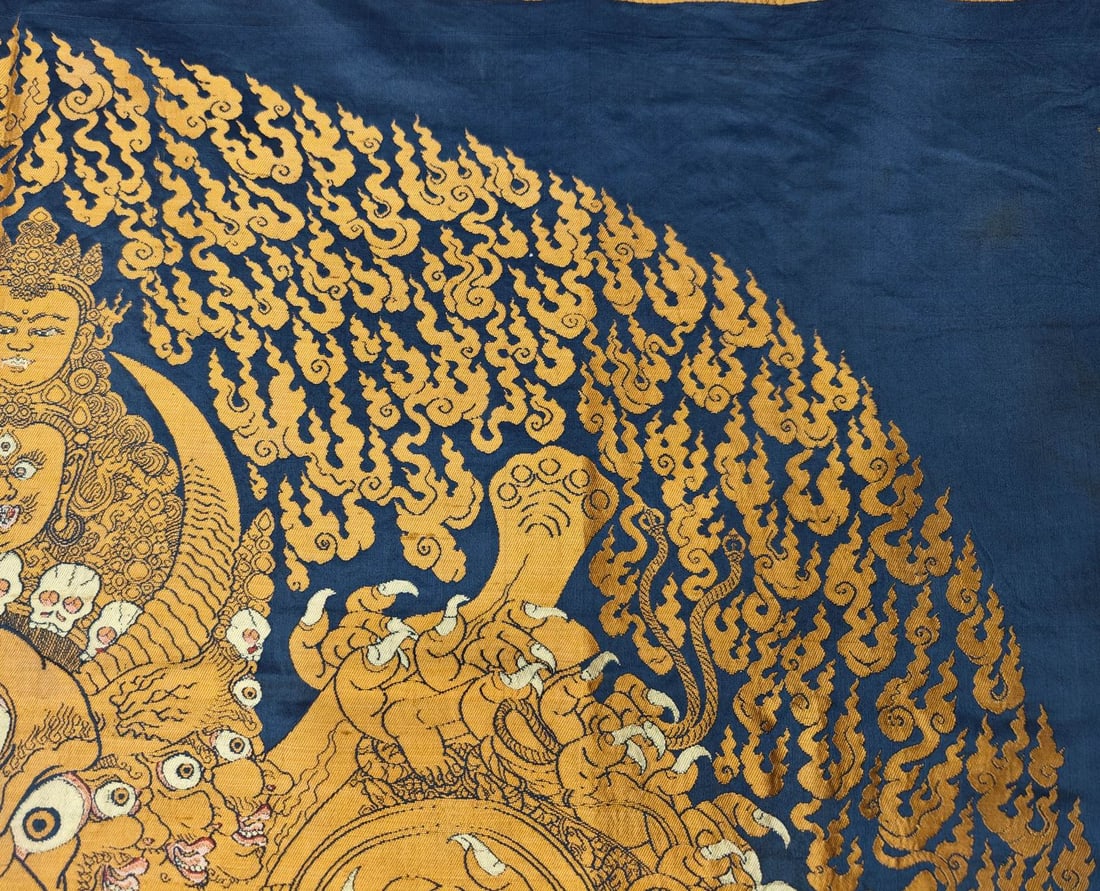 Yamantaka image tapestry - 4