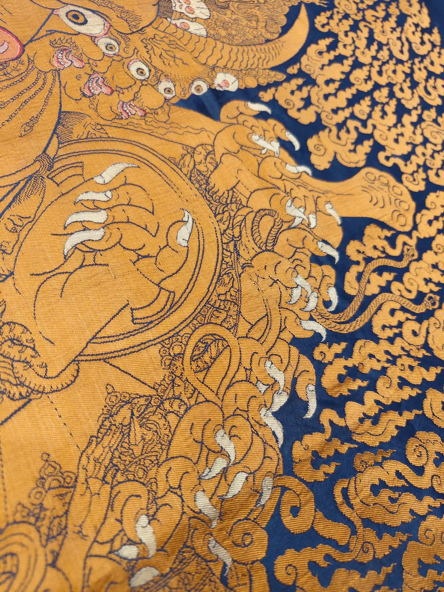 Yamantaka image tapestry - 9