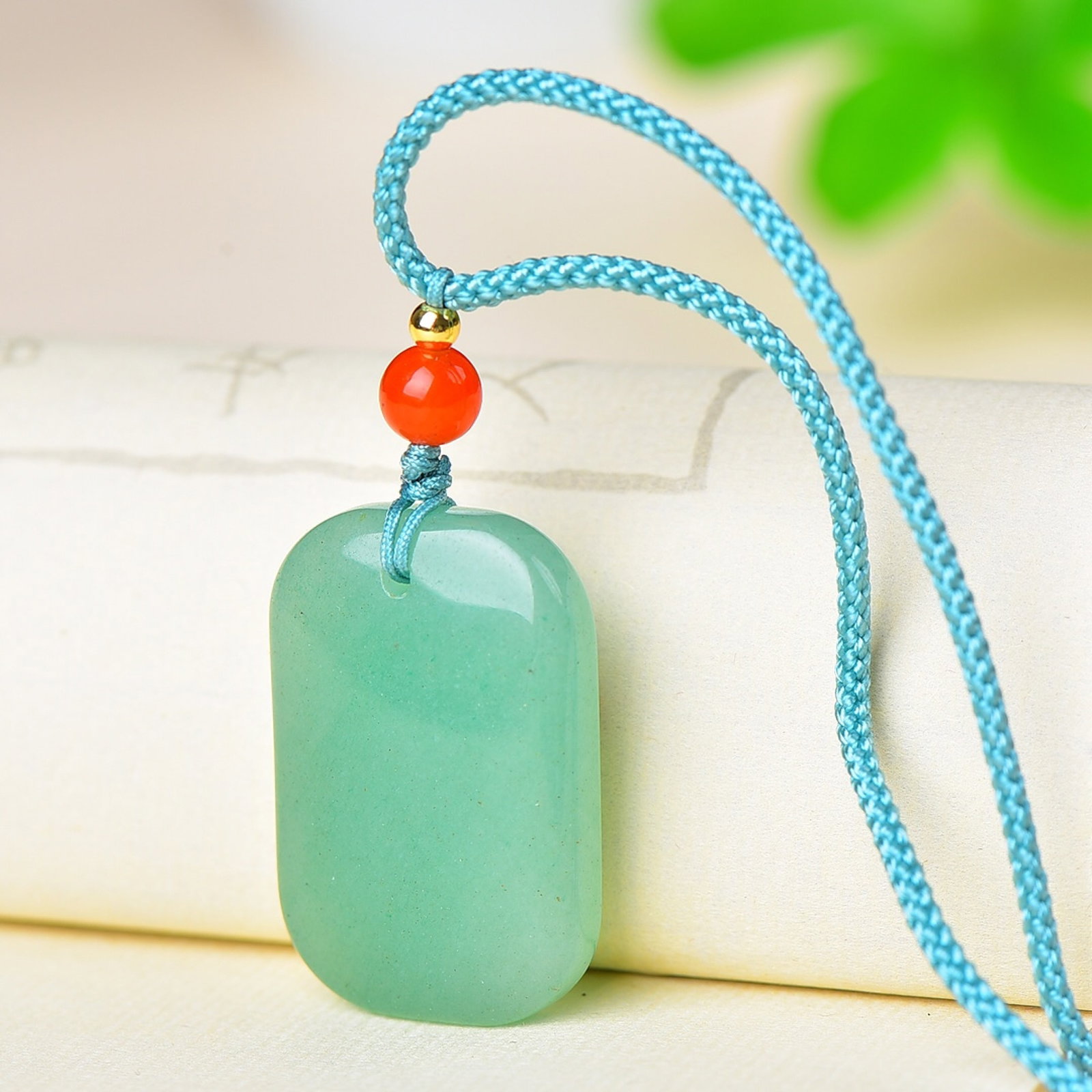 An Exquisite Jasper Pendant - 4