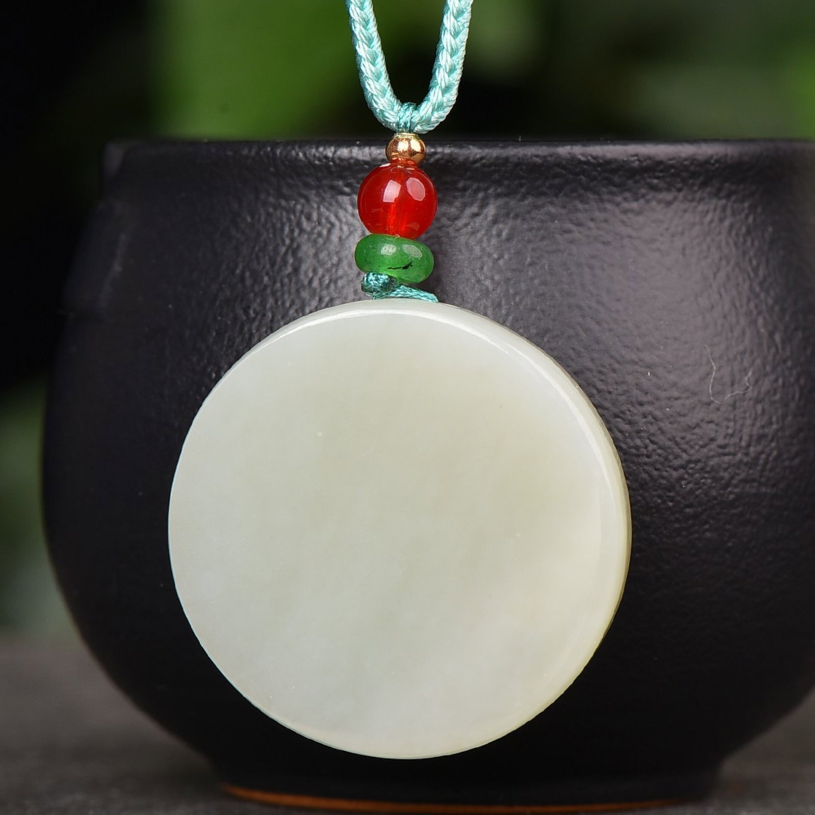 An Exquisite White Jade Tiger Pattern Pendant - 4