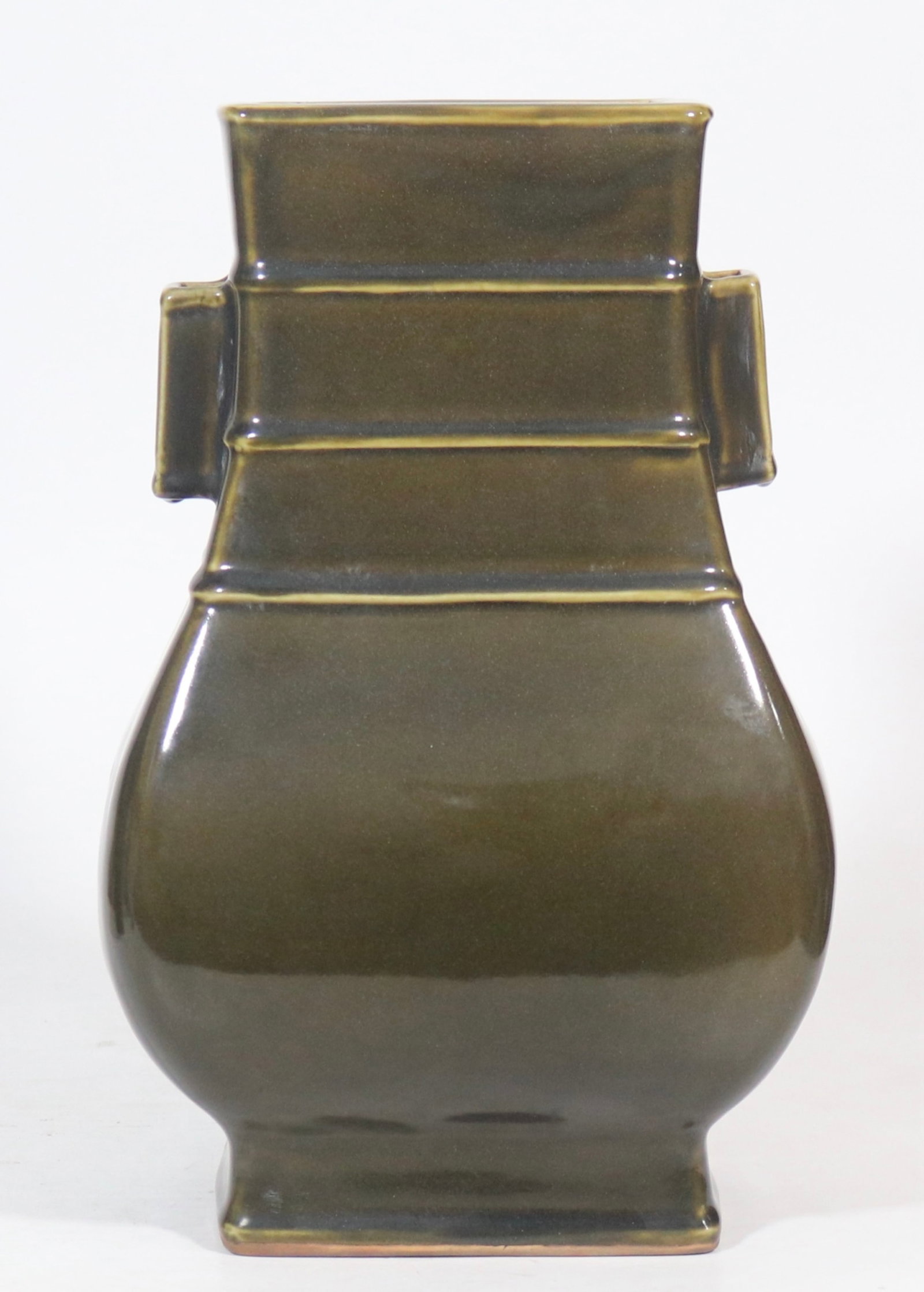 A Rare Teadust Glazed Double-Ears Vase (1 of 9)