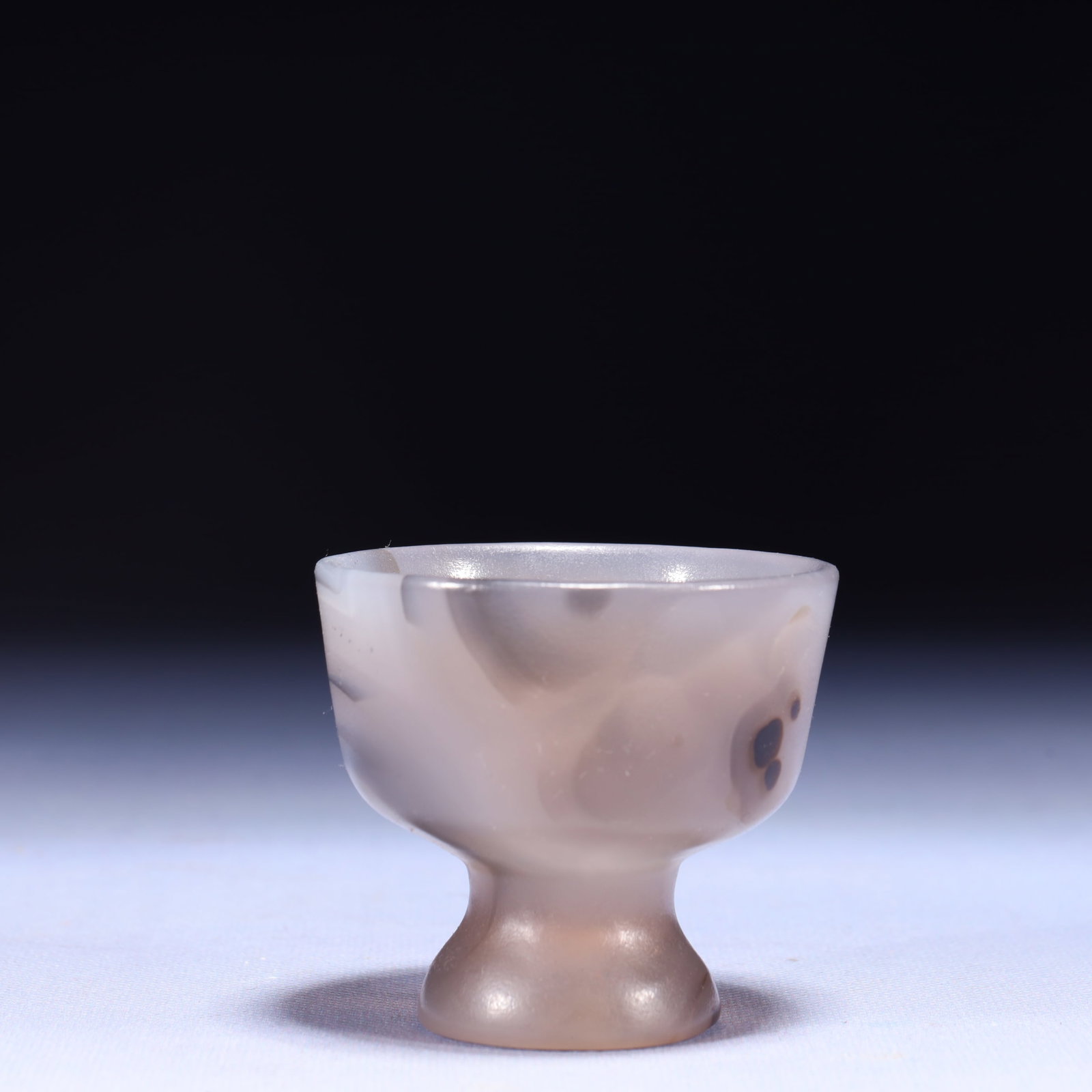 An Exquisite Agate Stem Cup - 5